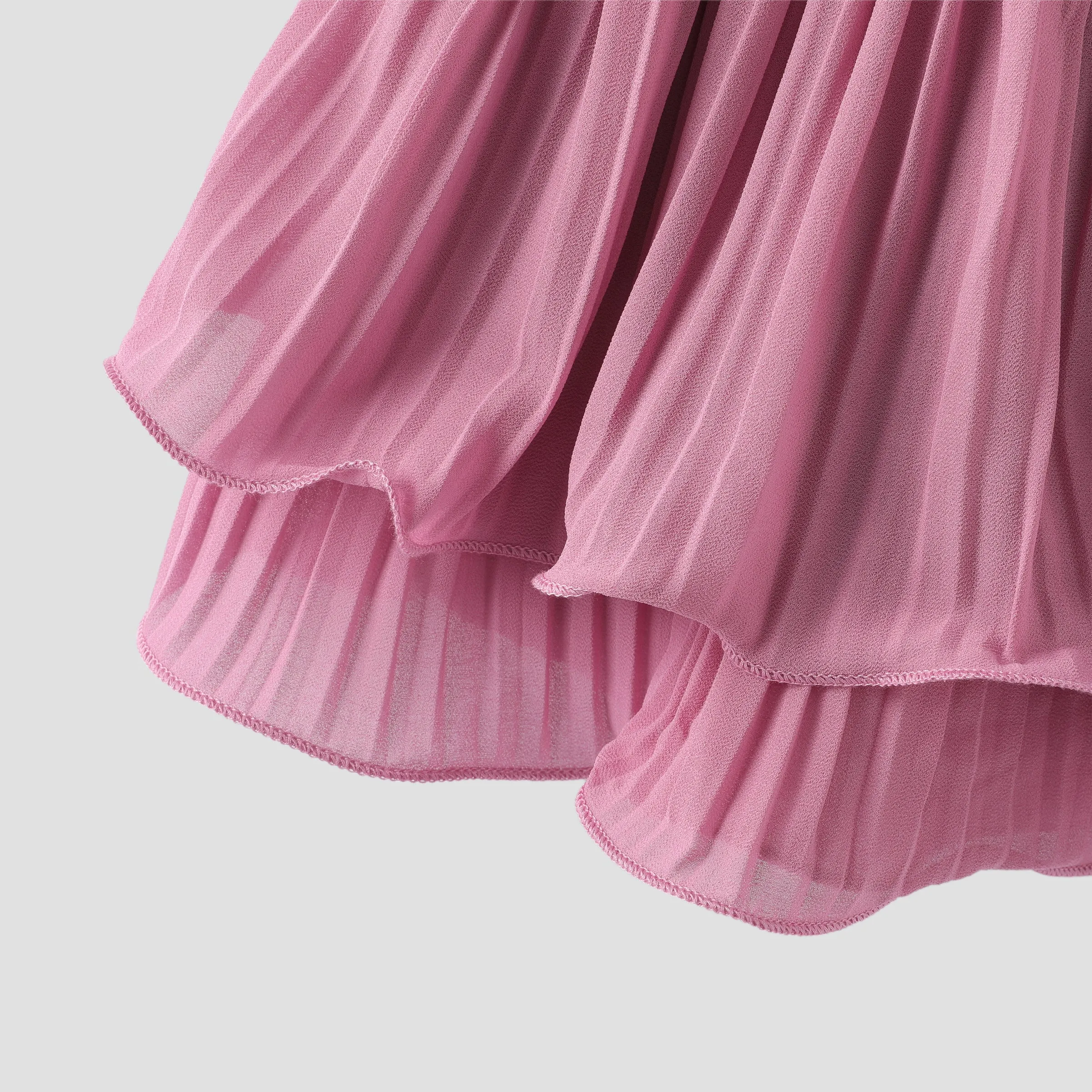 2pcs Toddler Girl Elegant Pleated Camisole and Shorts Set