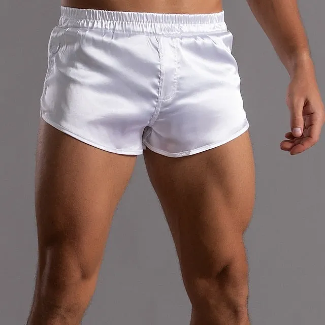 3" Men's Running Shorts in Black and Green - Breathable Athletic Gym Shorts