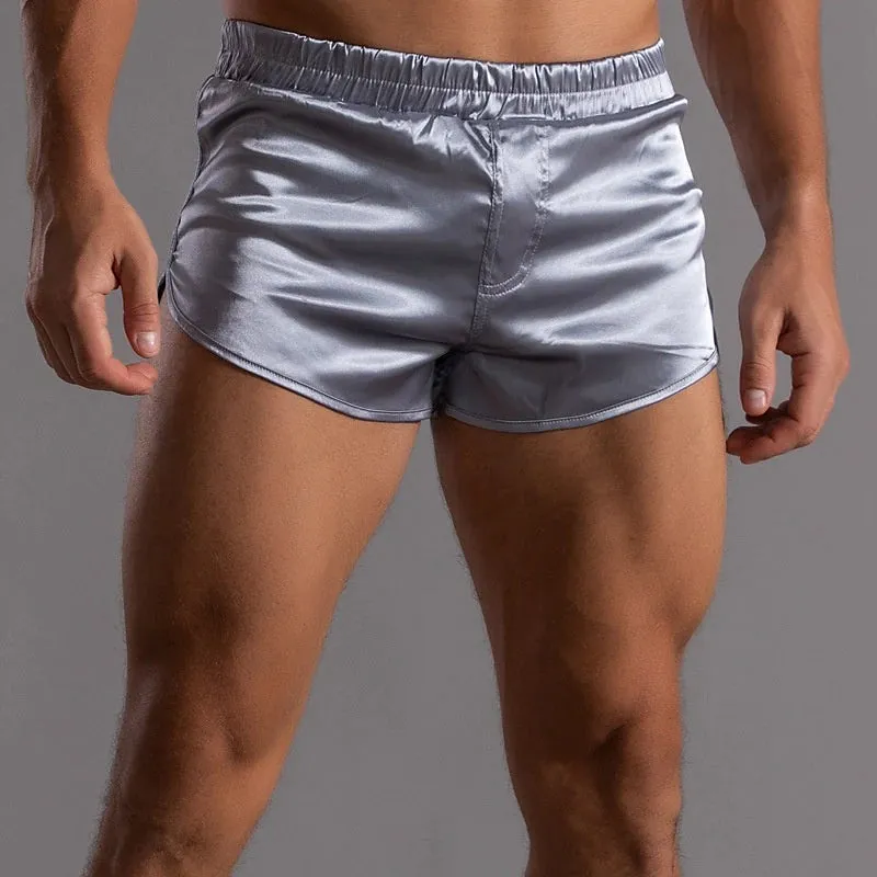 3" Men's Running Shorts in Black and Green - Breathable Athletic Gym Shorts