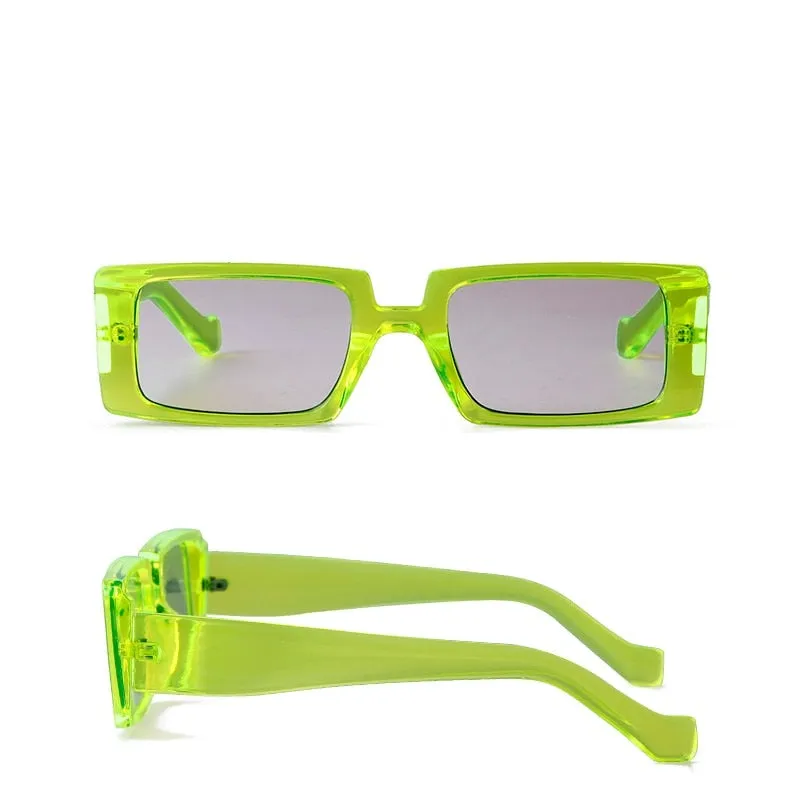 90's Vintage Rectangular Sunglasses
