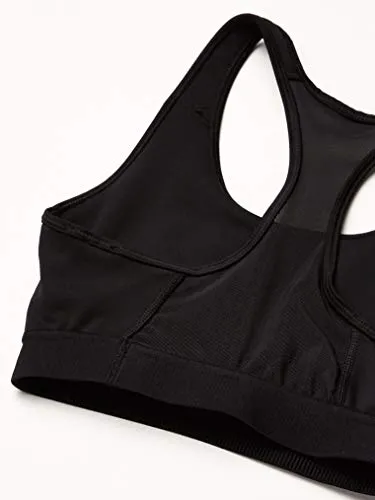 adidas Women's Don't Rest Alphaskin AEROREADY Training Pilates Yoga Medium Support Workout Bra, Black, Large