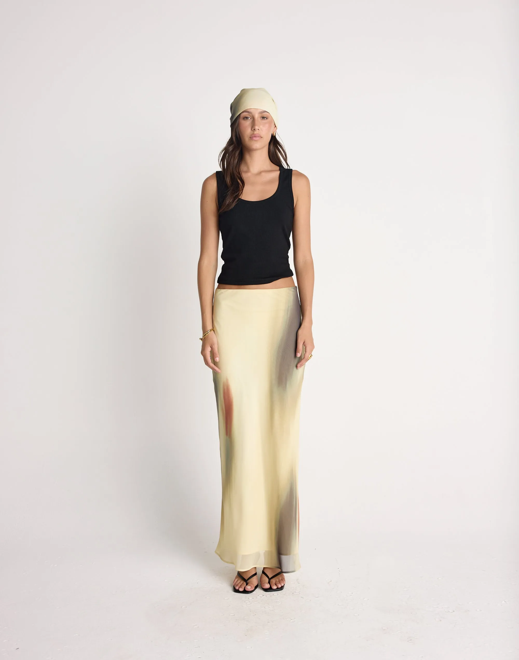 Adrina Maxi Skirt (Magnolia)