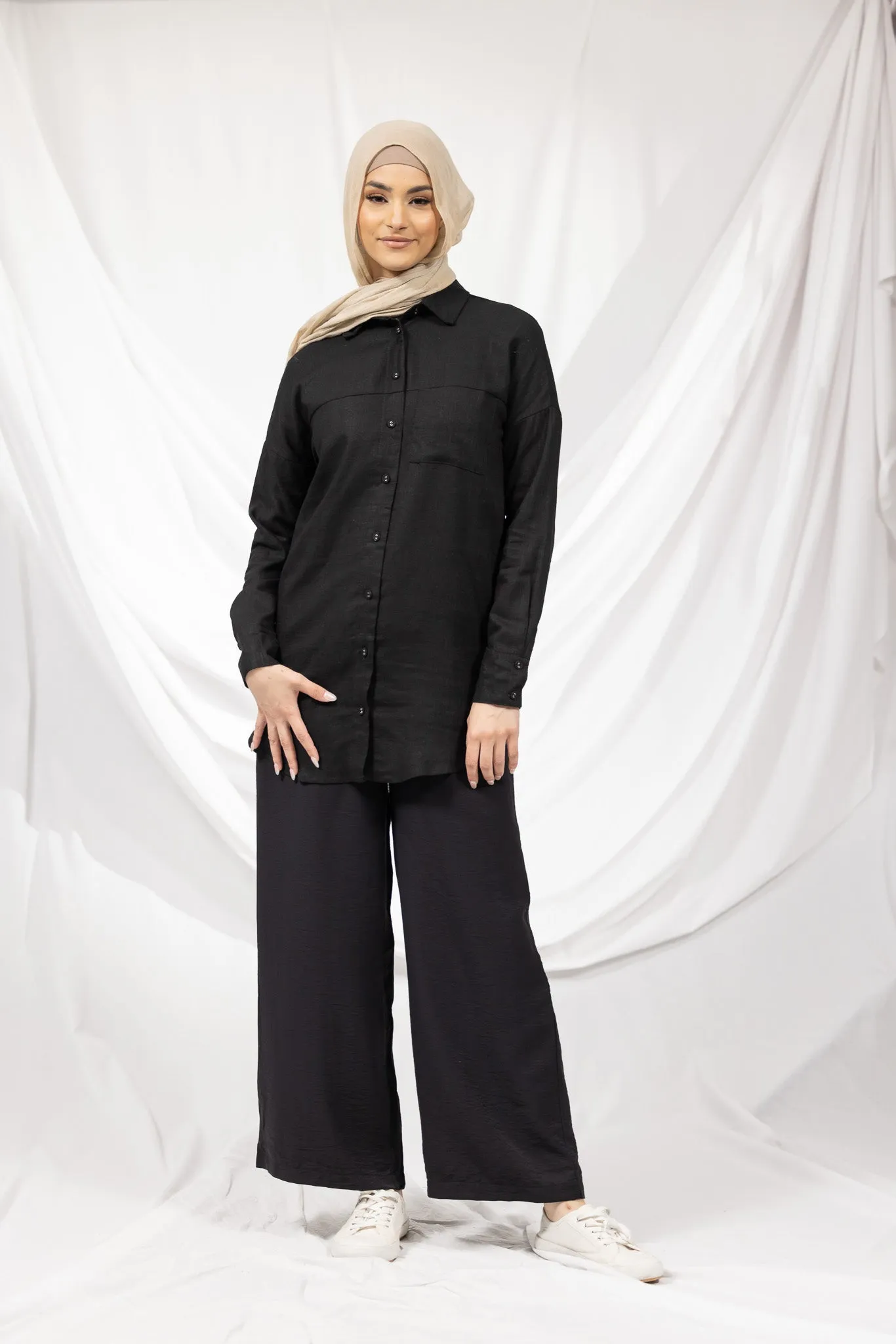 Alana Button Blouse