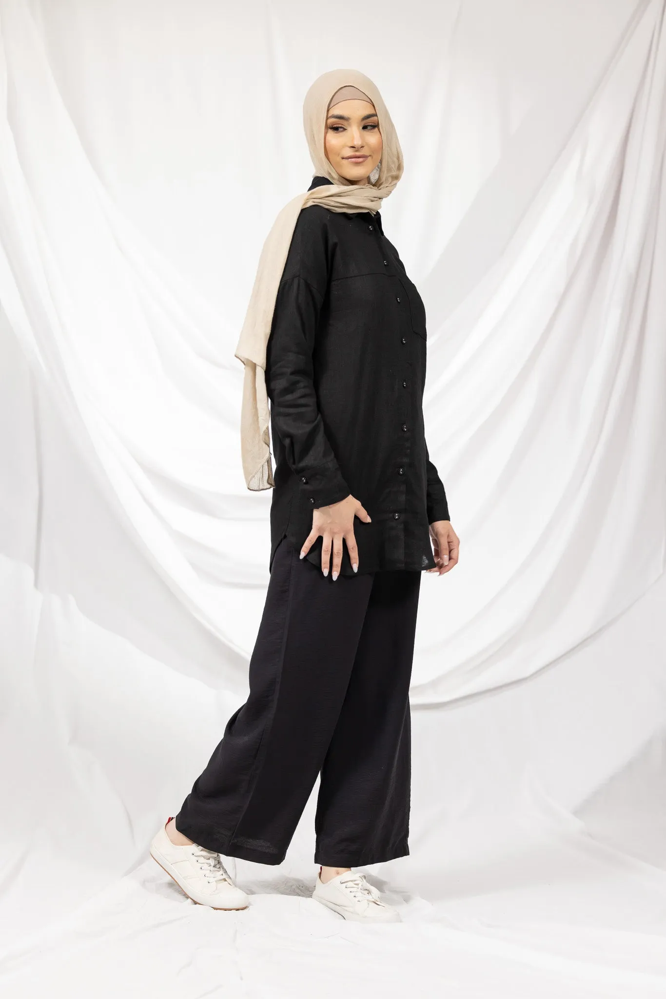 Alana Button Blouse