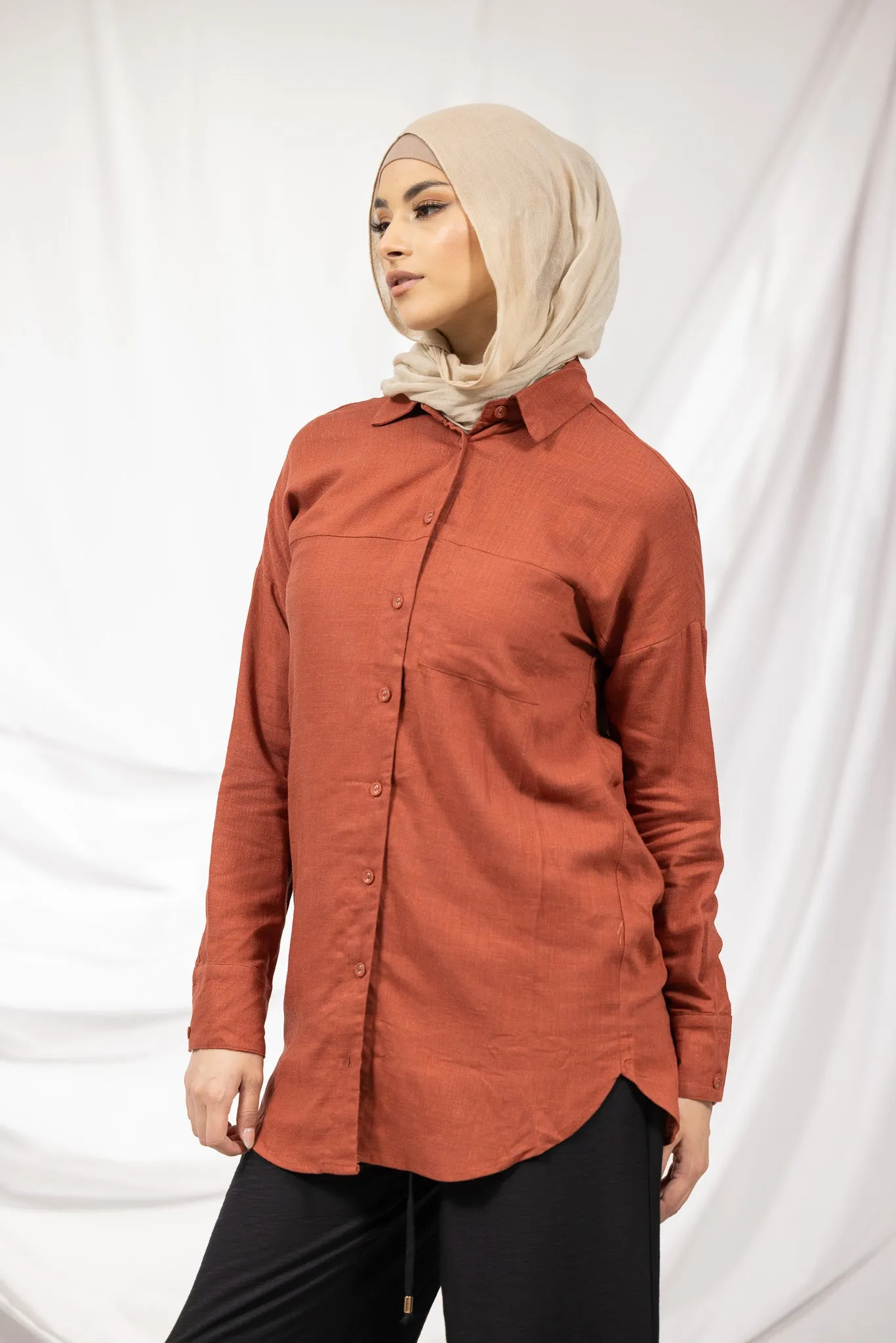 Alana Button Blouse