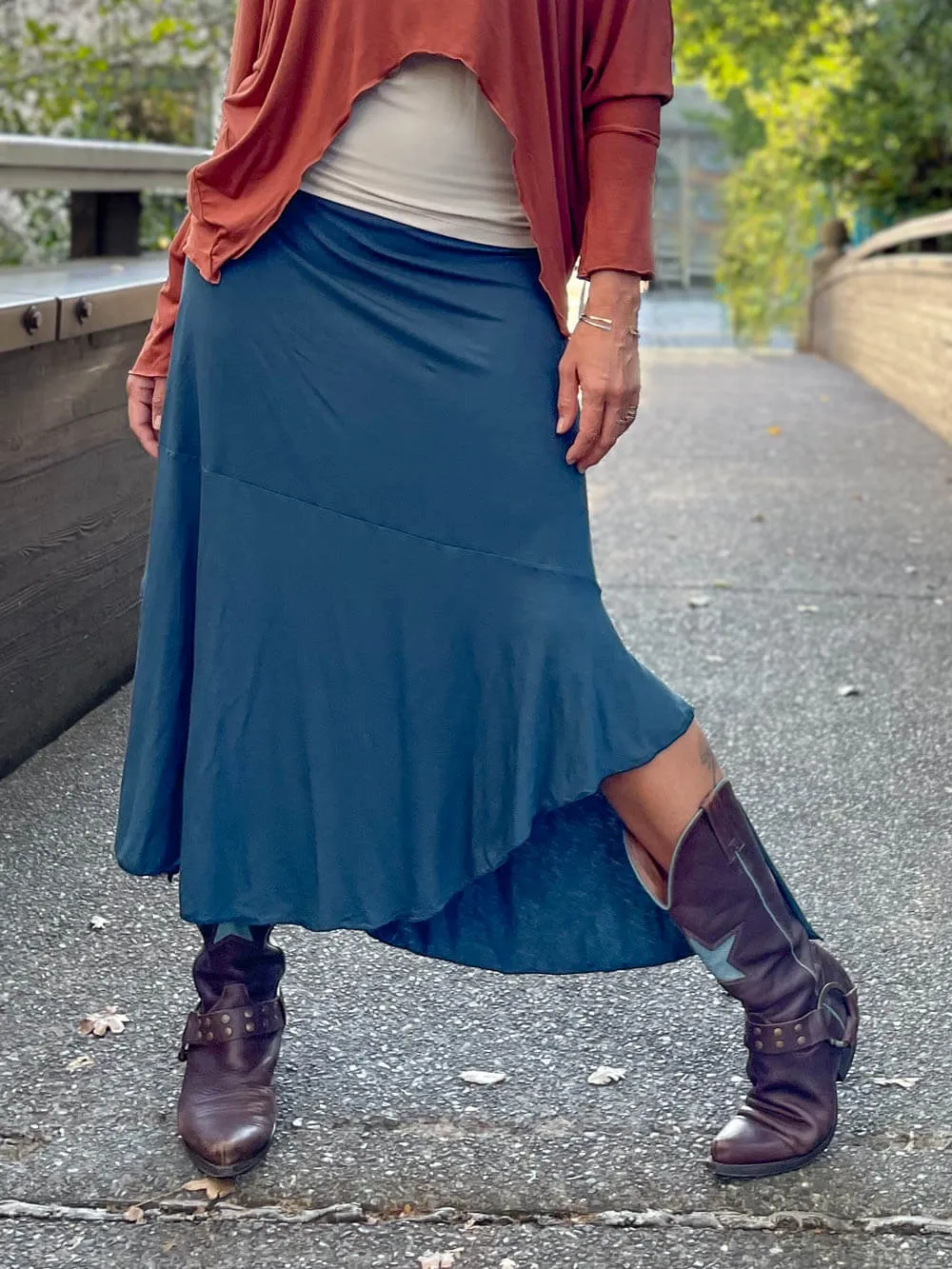 Asymmetrical Convertible Skirt