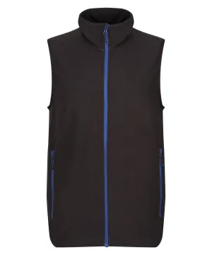 Black/New Royal - Navigate fleece bodywarmer