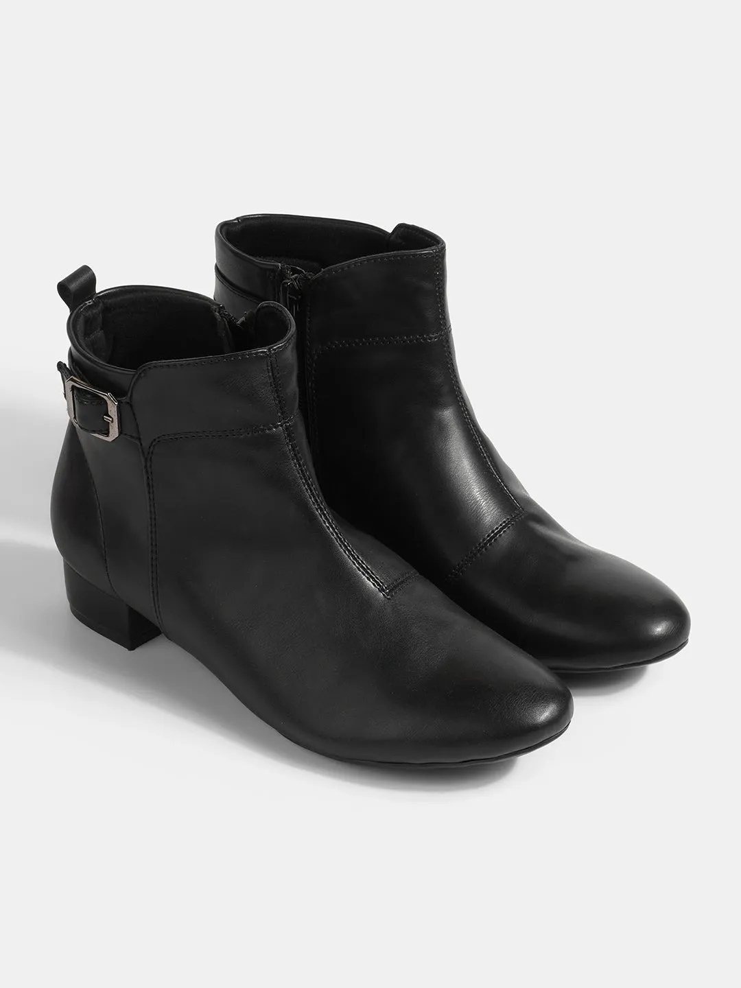Block Heel Boots