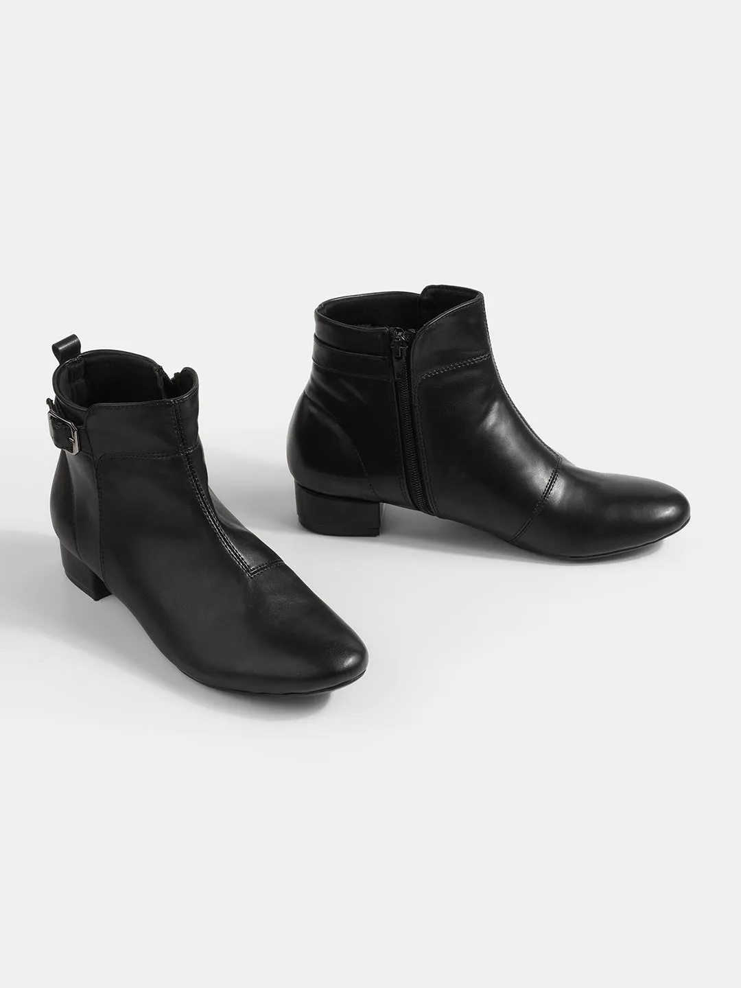 Block Heel Boots