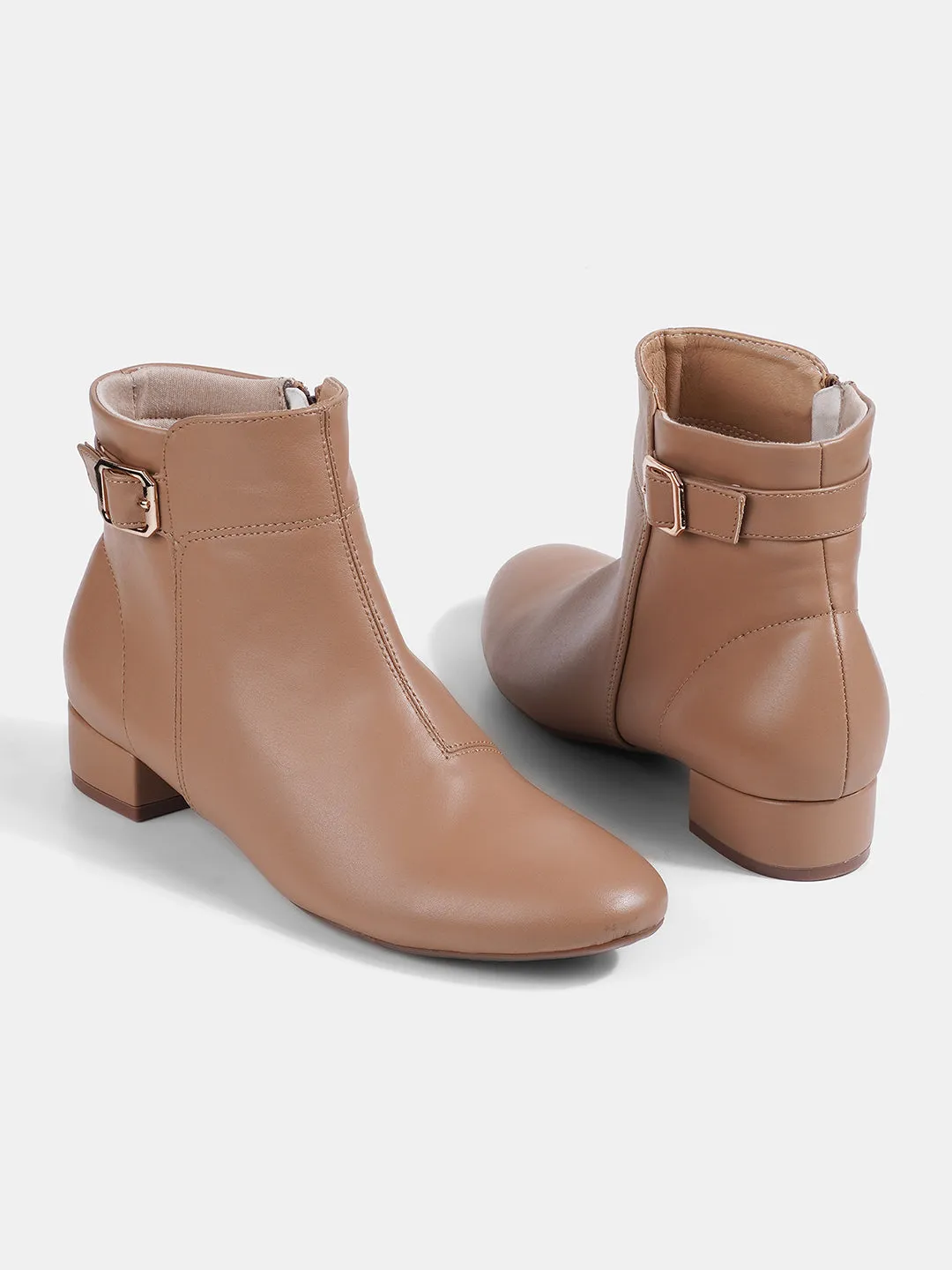 Block Heel Boots