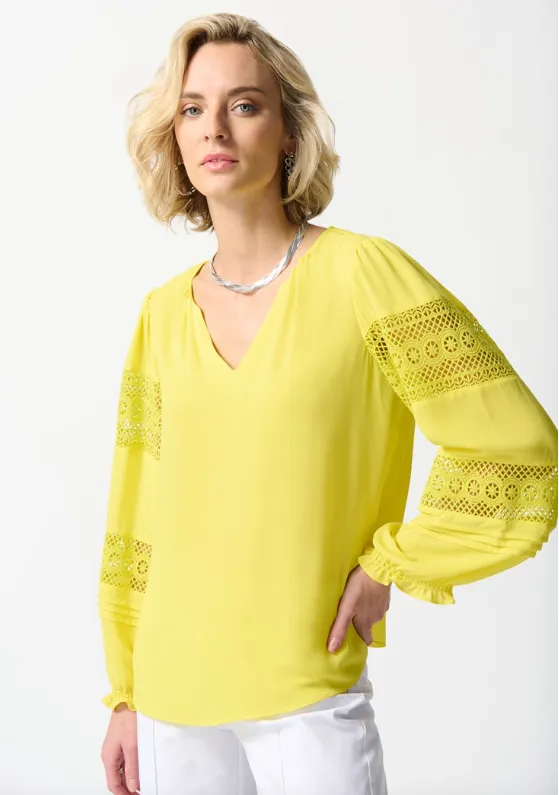 Blouse Joseph Ribkoff "Sunlight" Jaune