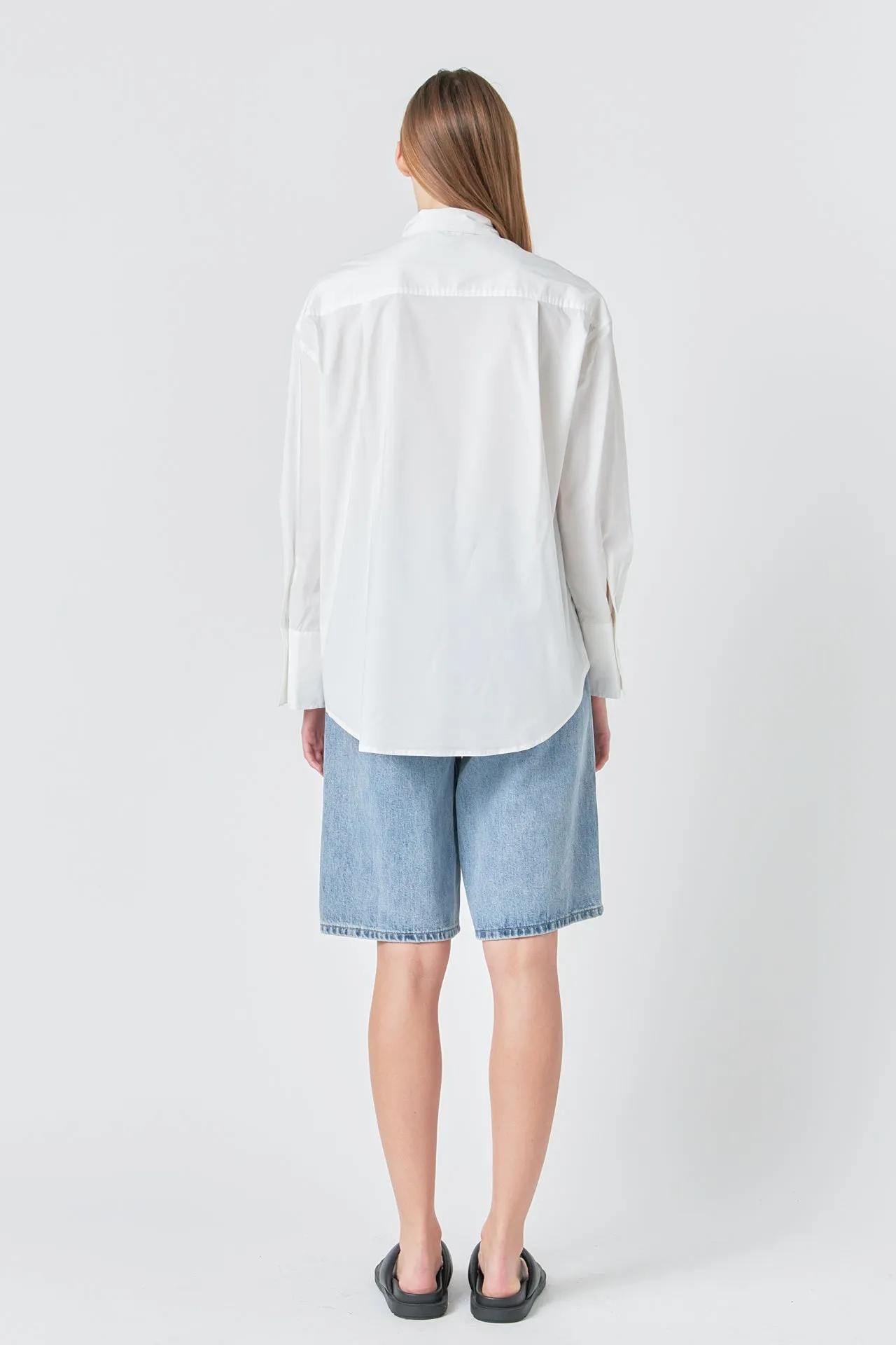 Bow Detailed Shirt