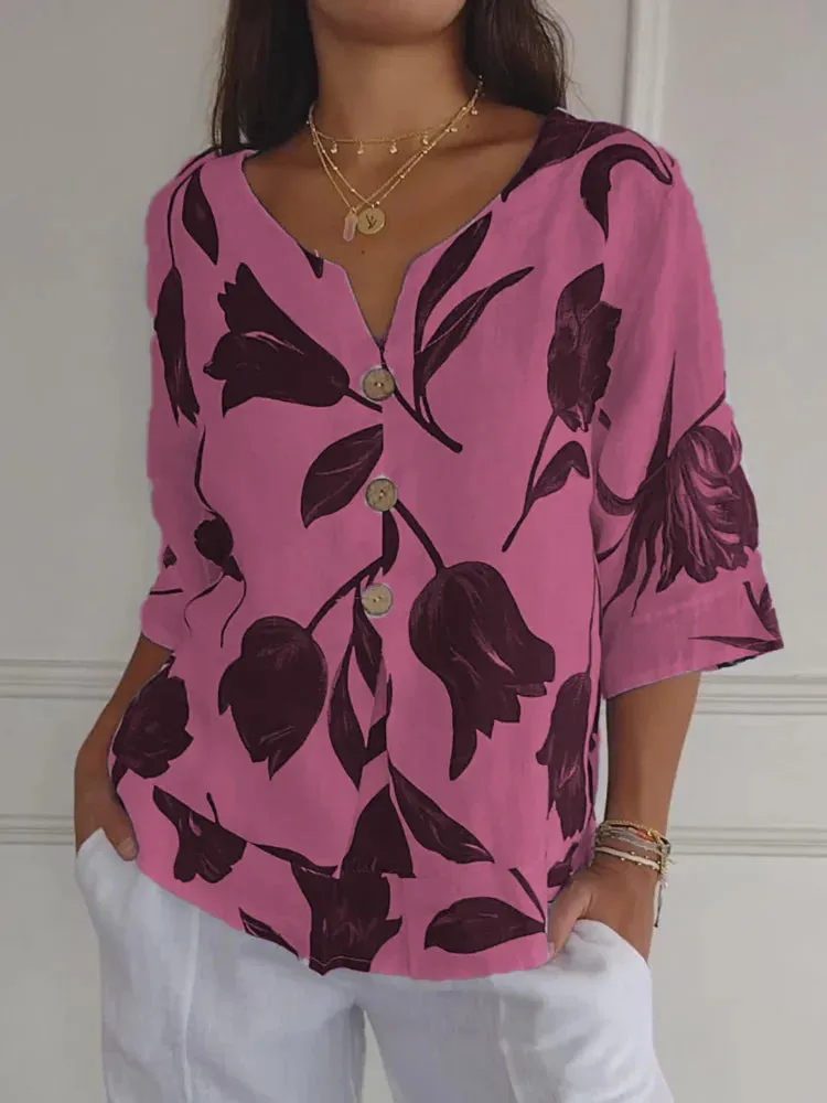Brunhilde - Women's V-neck shirt