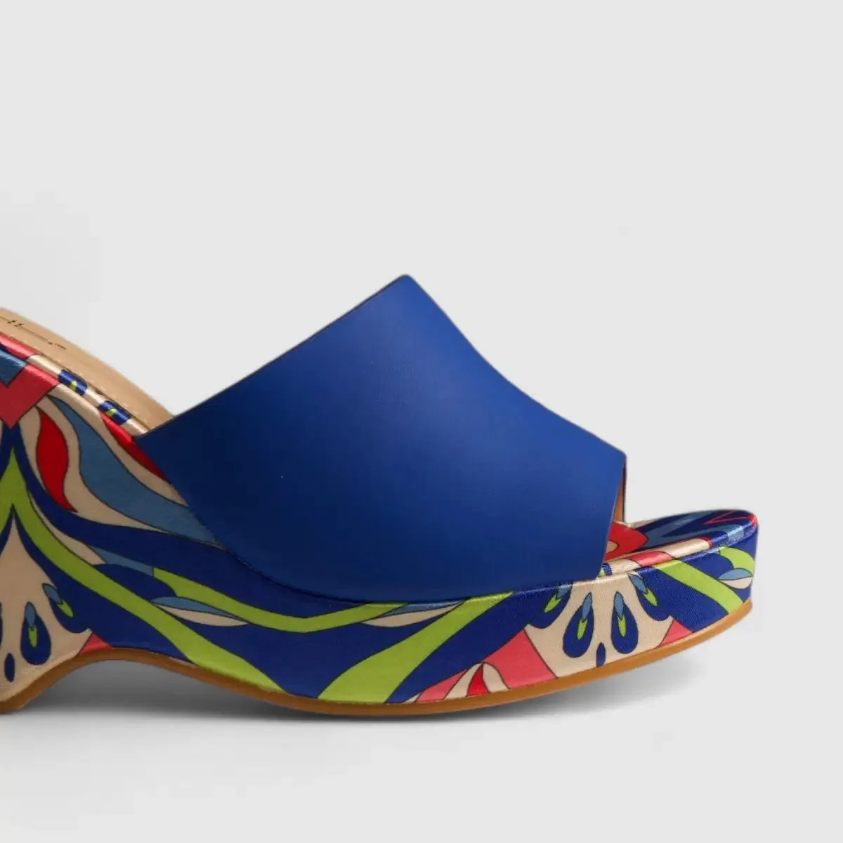 Bulbul Wedge Sandal Blue HAR025