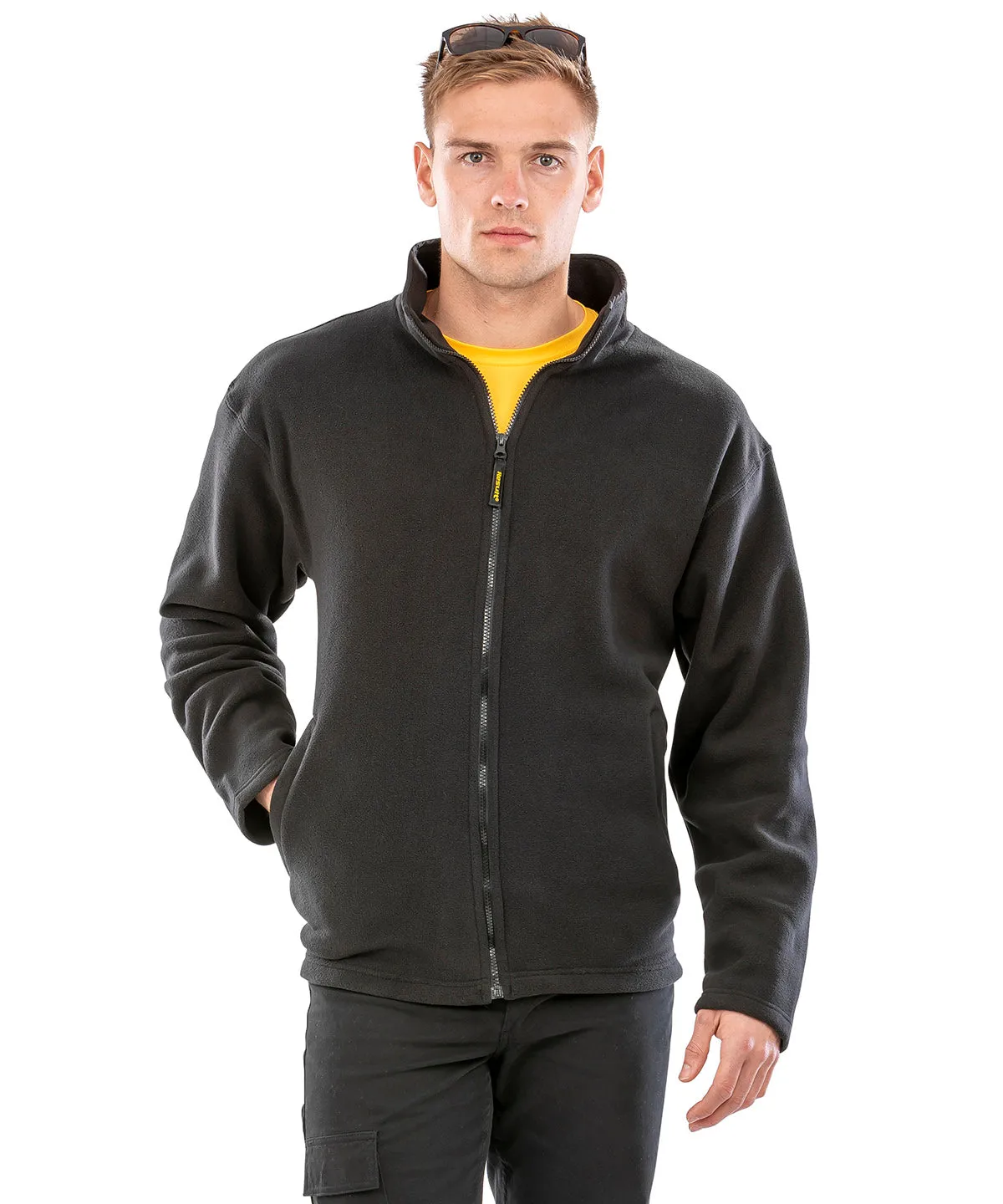 Cardinal Red - Horizon high-grade microfleece jacket