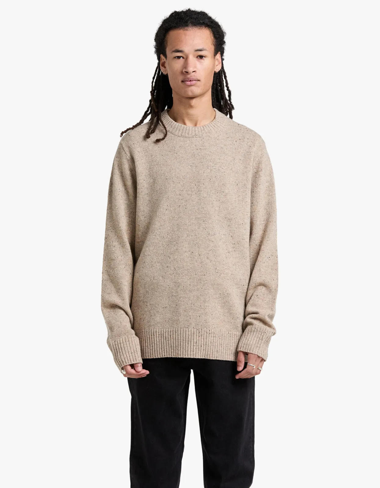 Carson Knit - Stone Marle
