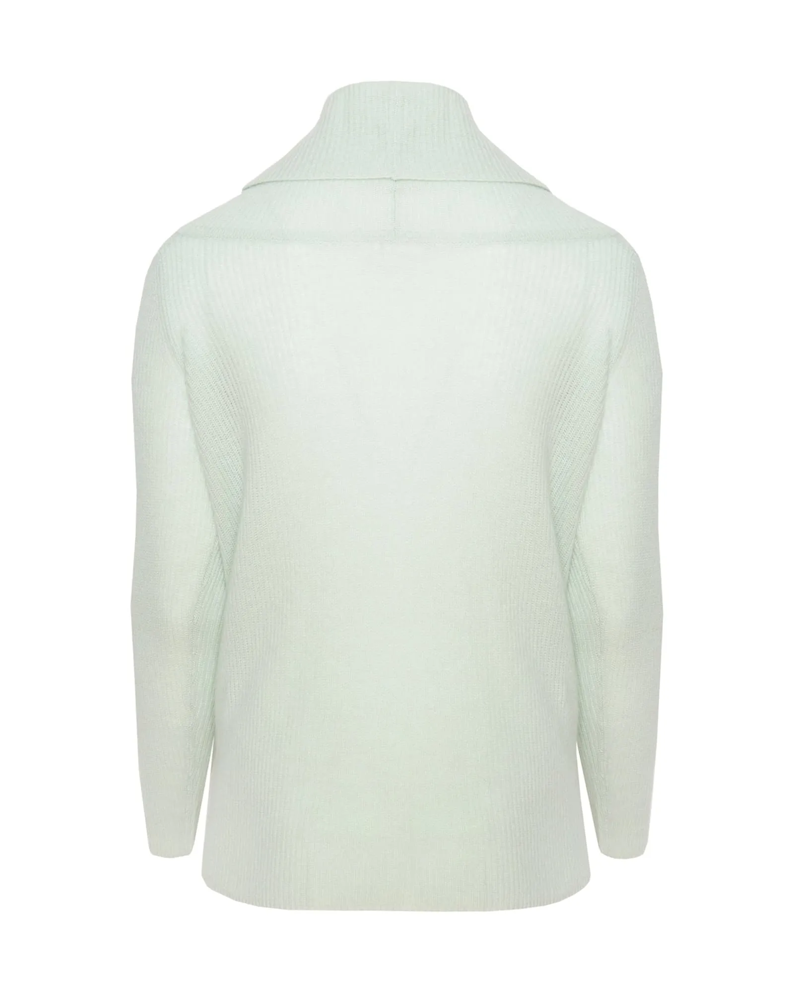 Cashmere Cowl Neck Long Sleeve Sweater | Mint