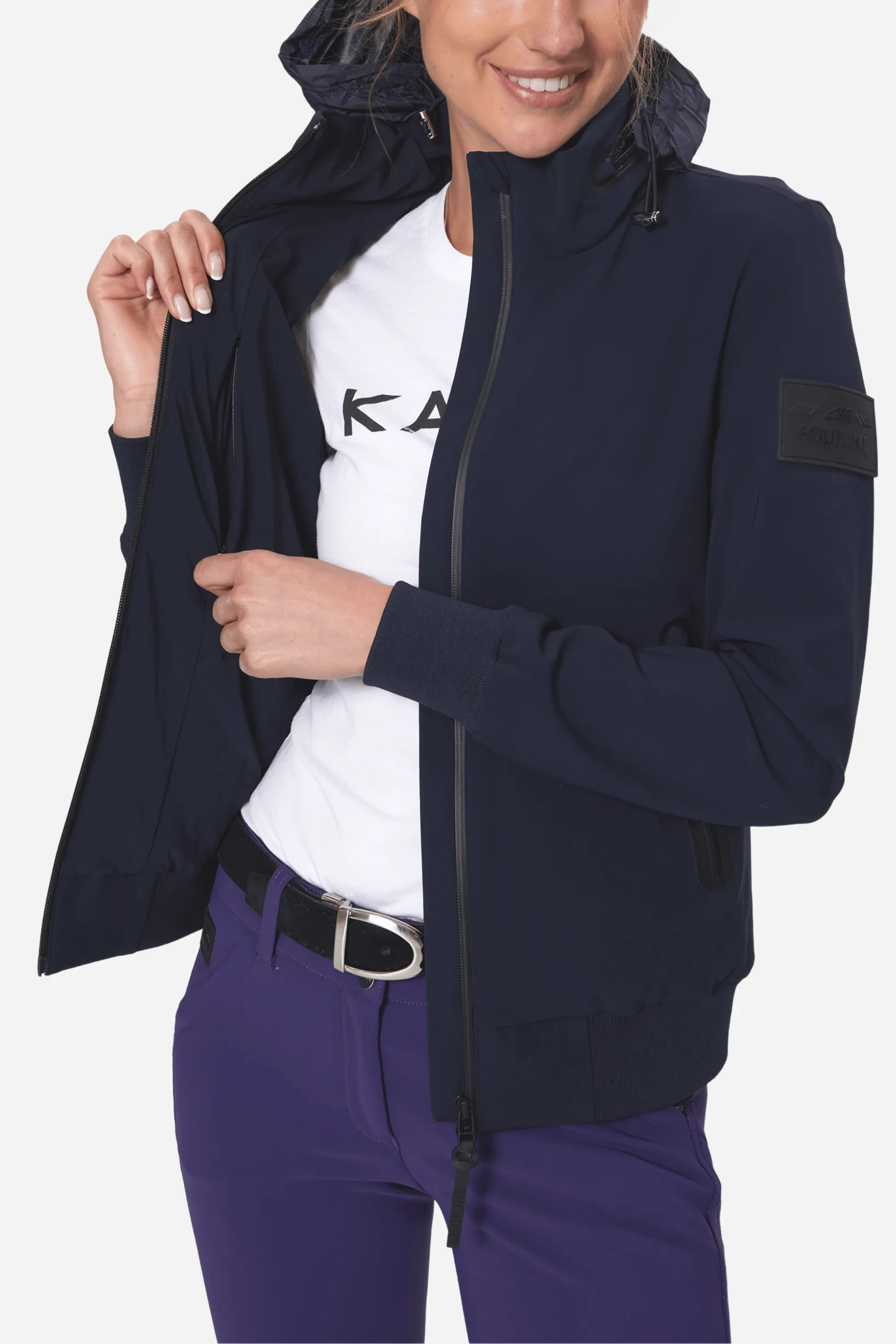 CassieC Track Jacket - Navy