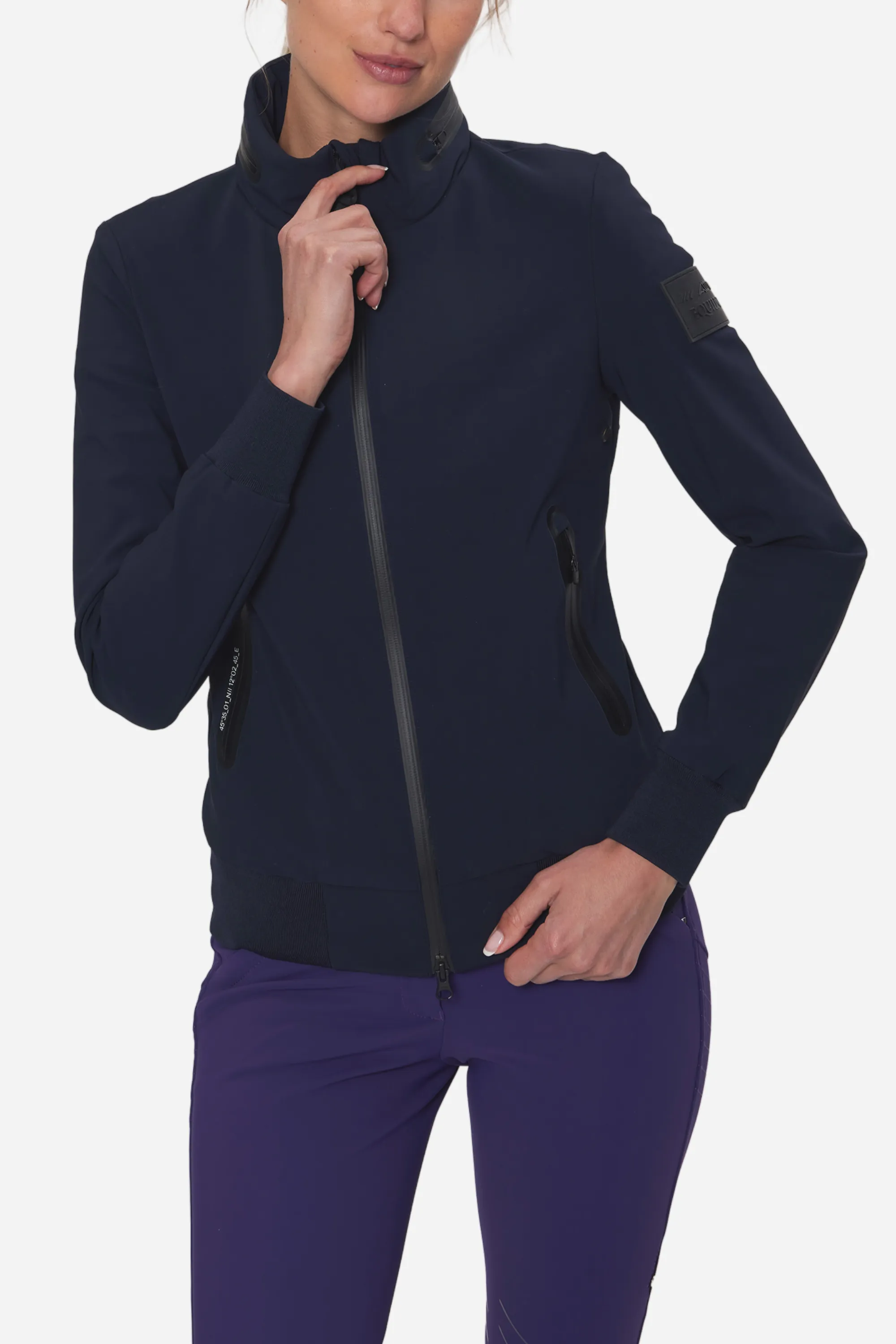 CassieC Track Jacket - Navy