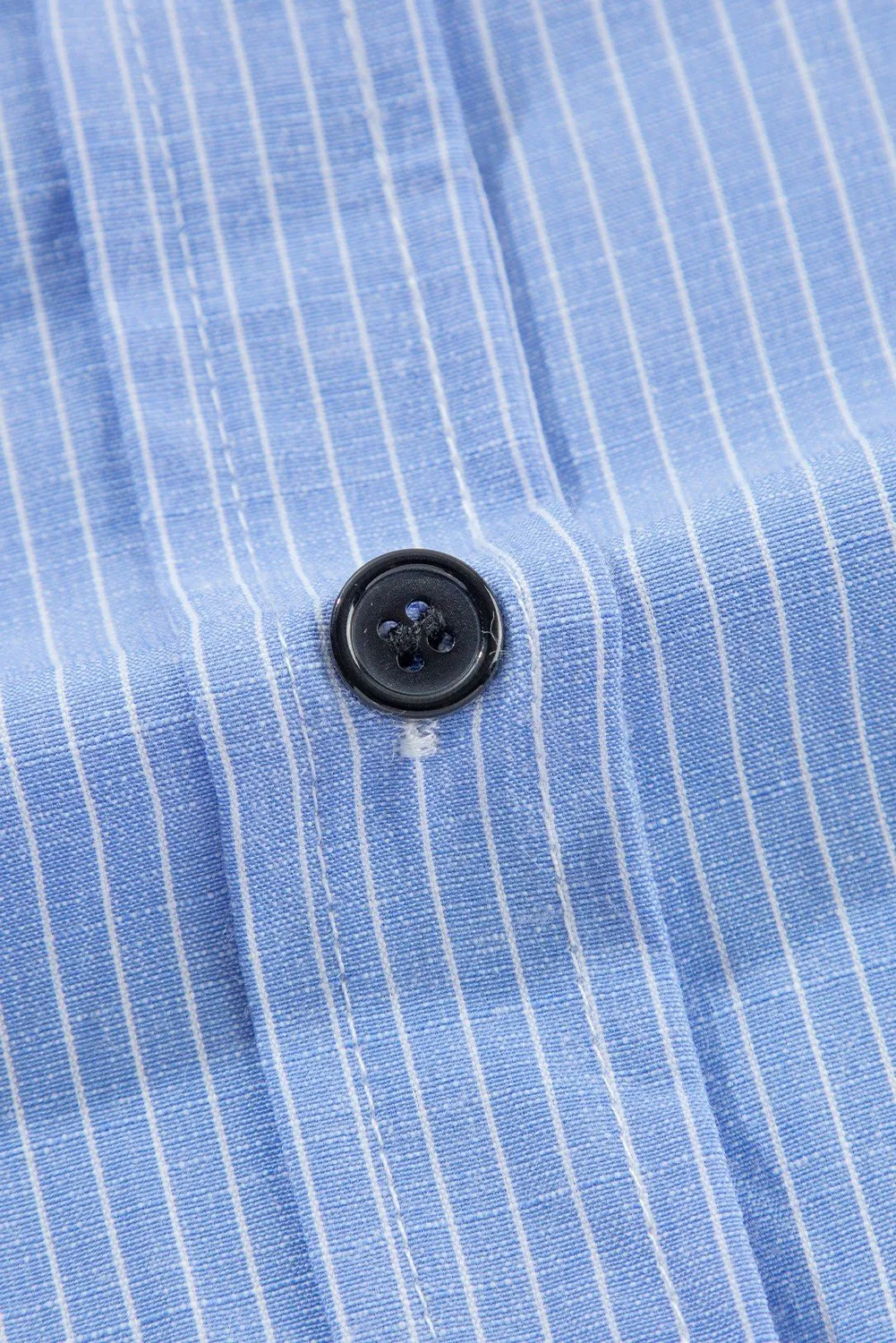 Casual Blue Button Down Shirt