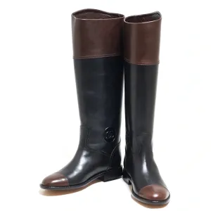 Chanel Lambskin Boots 37
