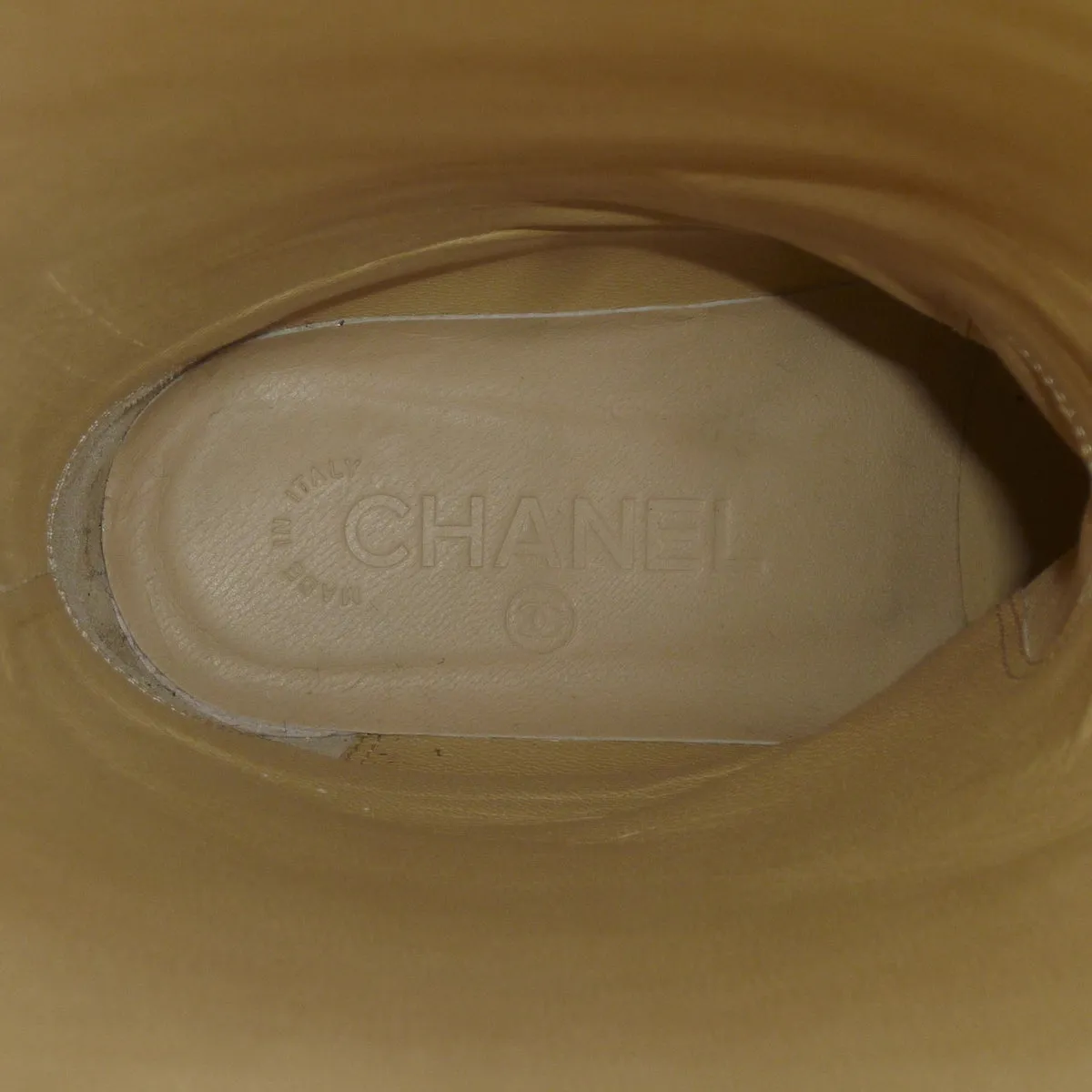 Chanel Lambskin Boots 37
