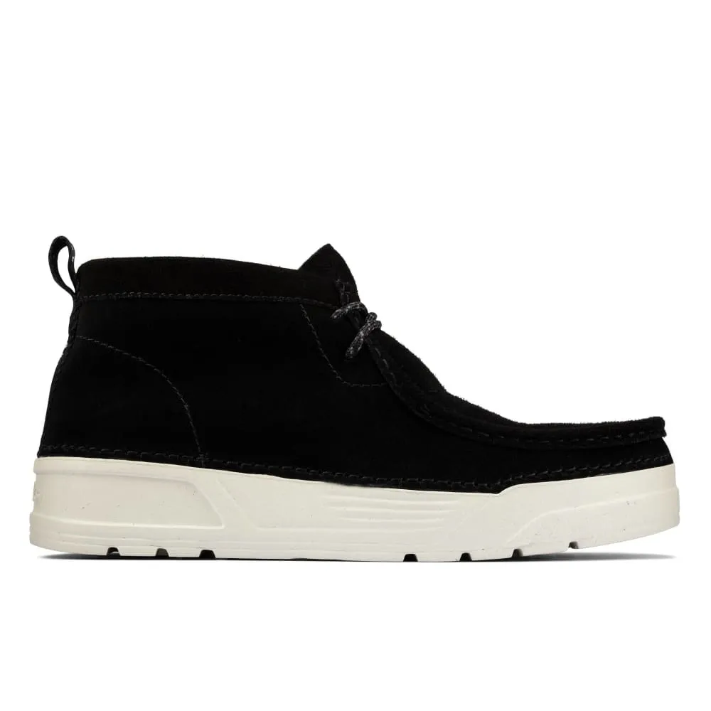 Clarks Originals Wallabee Boots Men's Black Suede 26157816