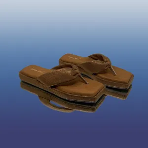 Classic Brown Flip Flop Sandals