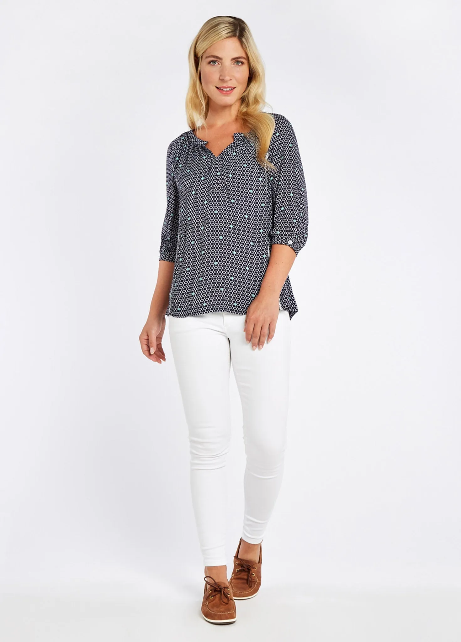 Cloudberry Top - Navy