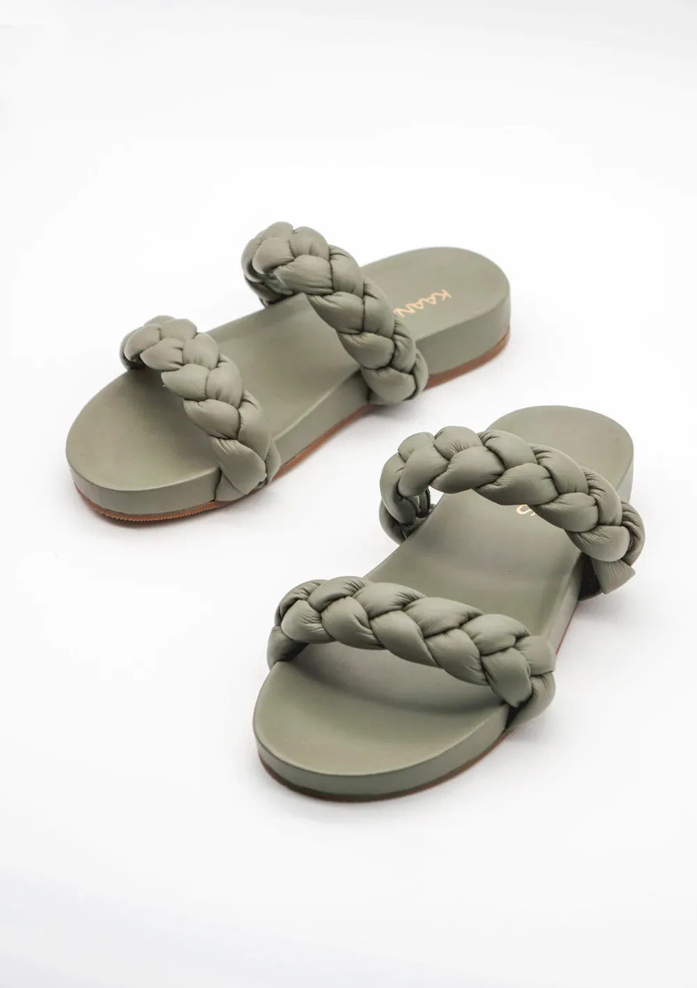 Coco Pool Slide - Olive