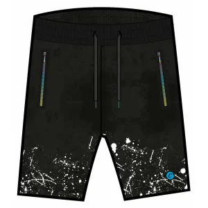 Cookies Trinidad Cotton Black Jersey Knit Shorts