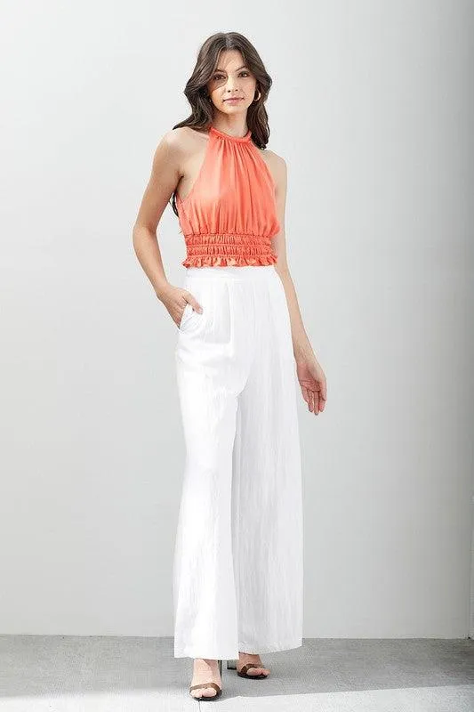 Do   Be Collection Smocked Waist Top