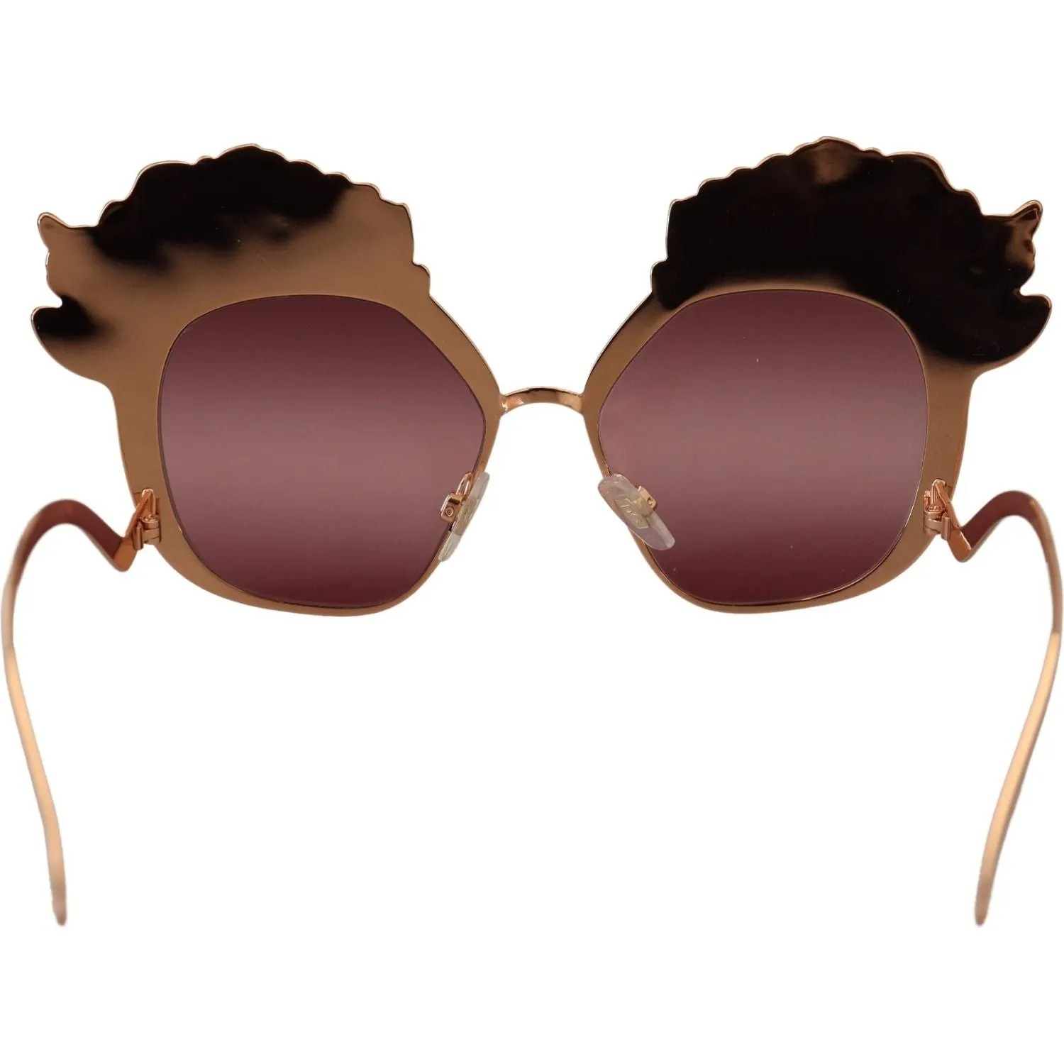 Dolce & Gabbana Chic Rose Sequin Embroidered Sunglasses