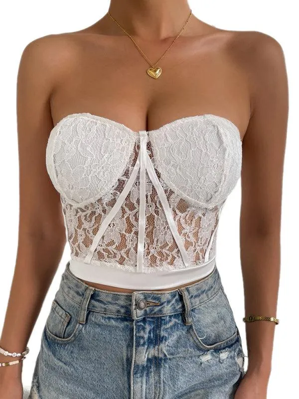 Elegant Floral Lace Top for Effortless Style
