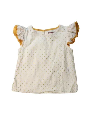 Fabindia Short Sleeve Top 6T - 8Y