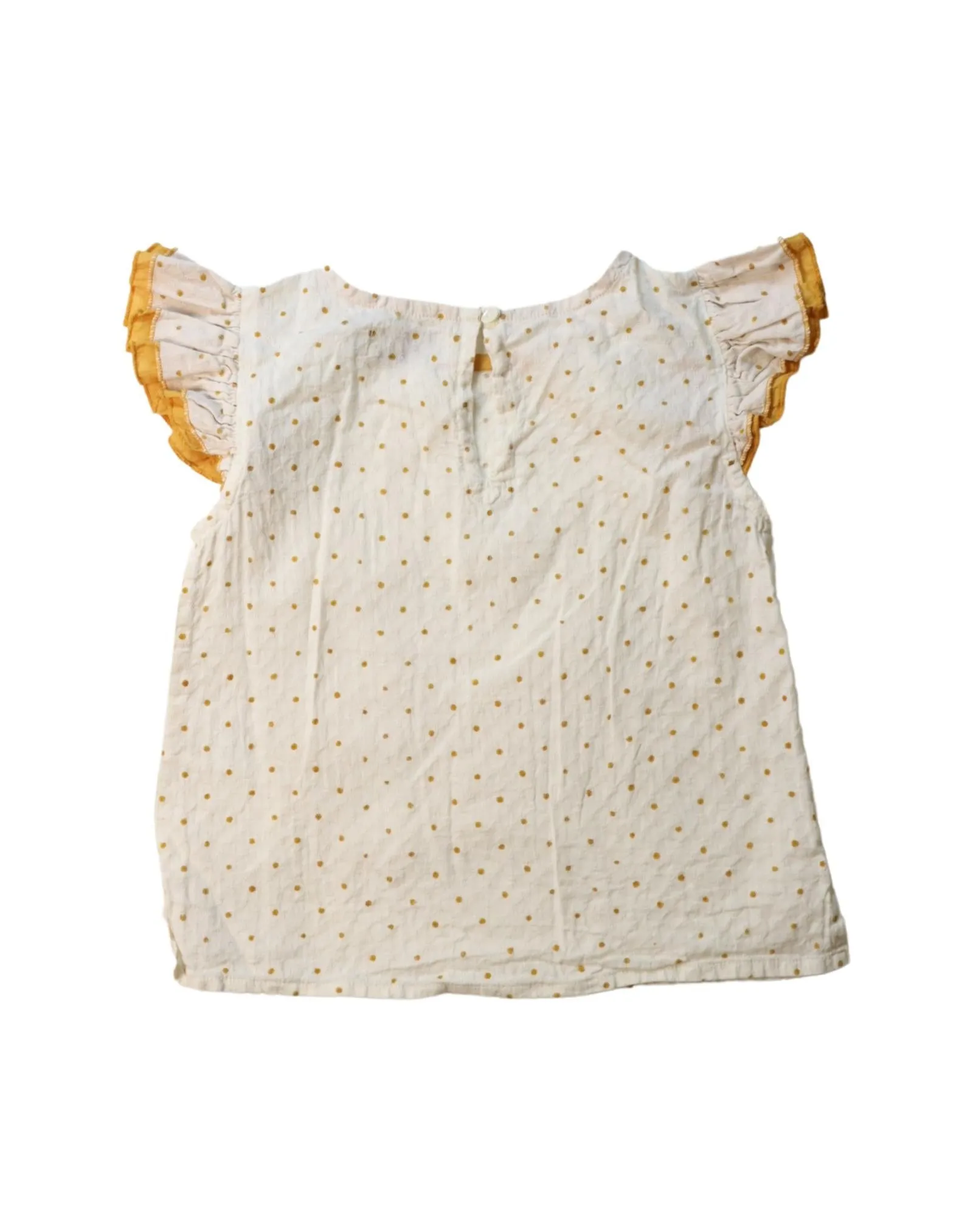 Fabindia Short Sleeve Top 6T - 8Y