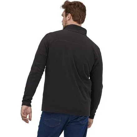 Fleece pullover Micro D men's Patagonia, black