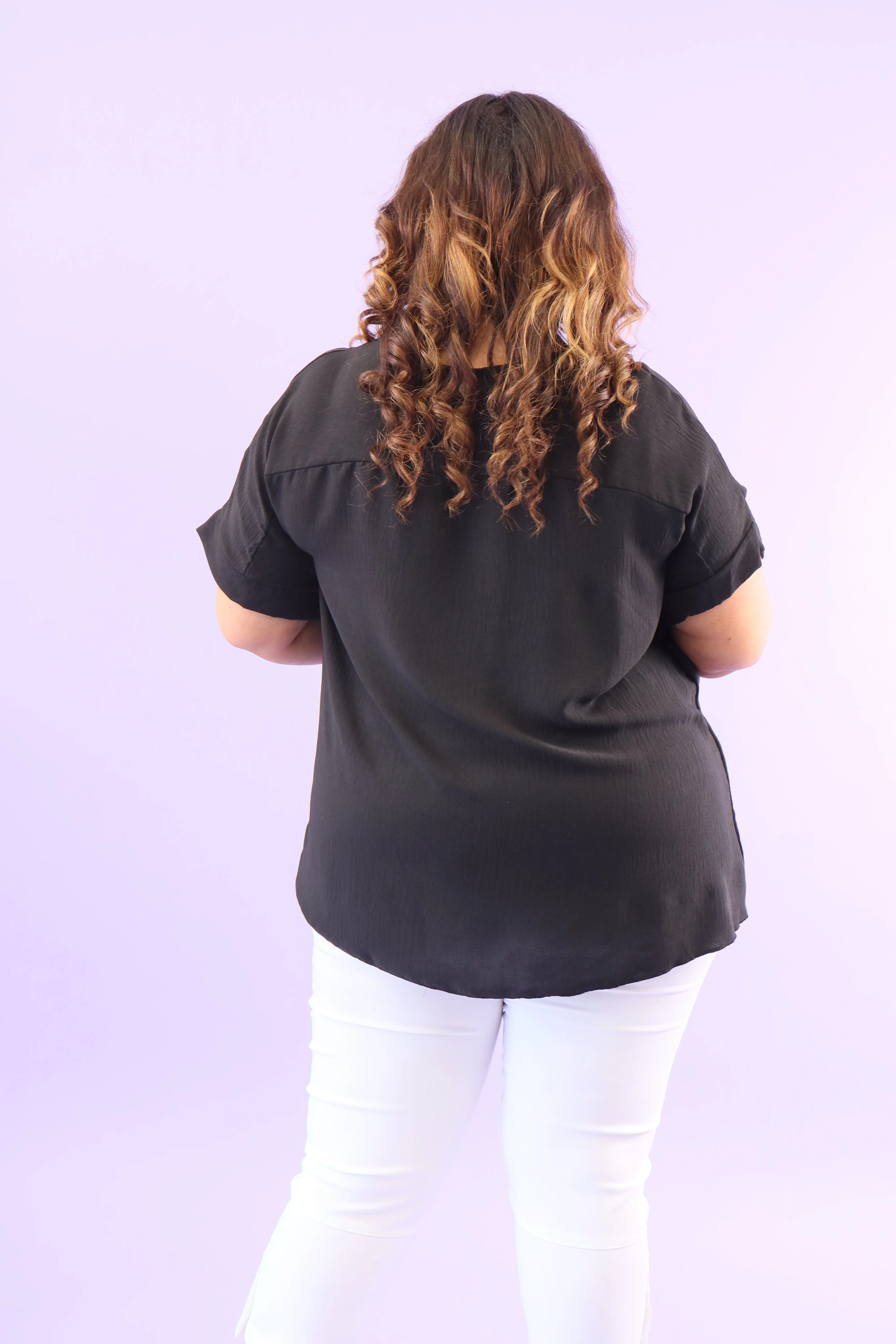 Freya Blouse in Black