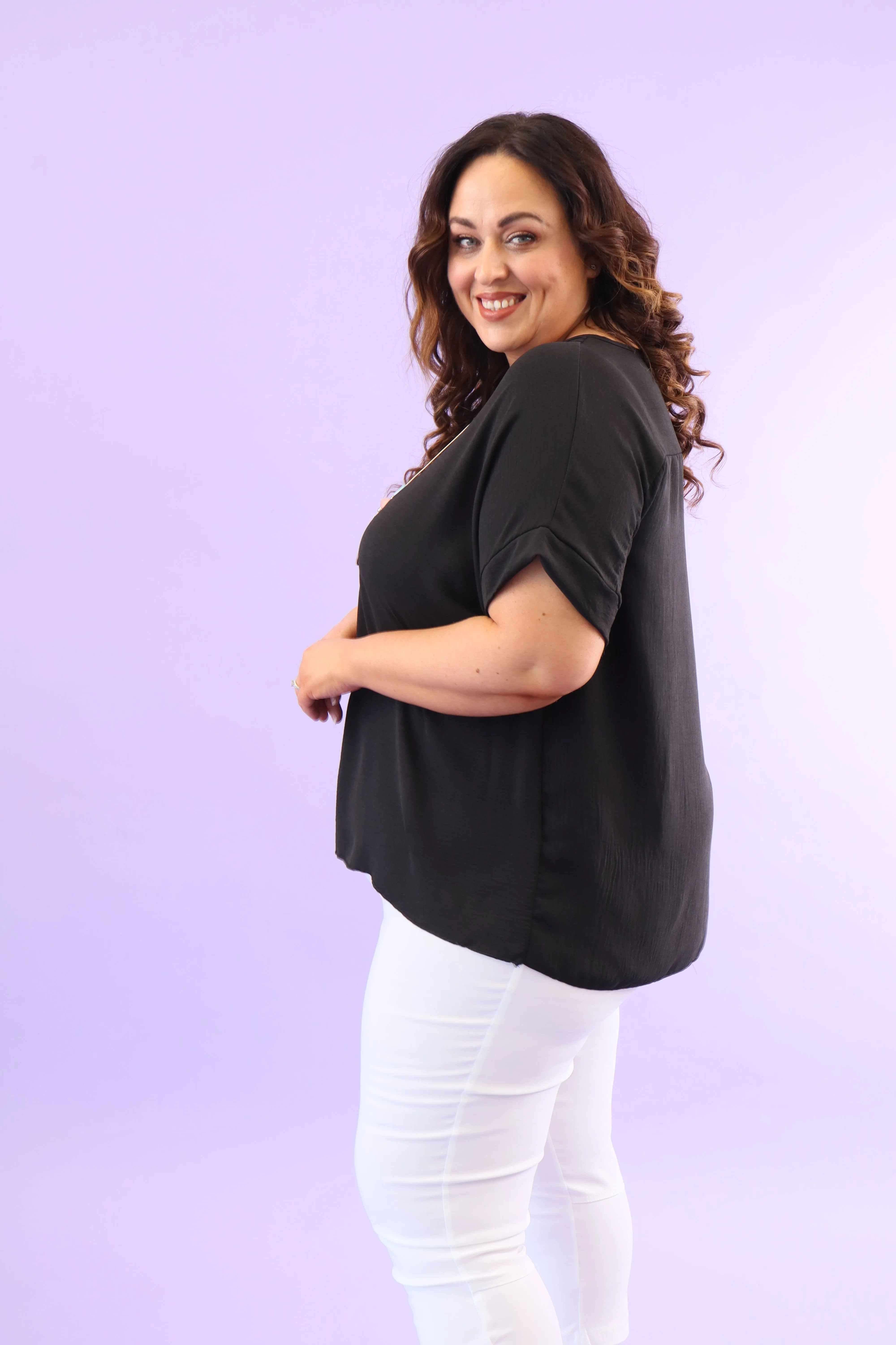 Freya Blouse in Black