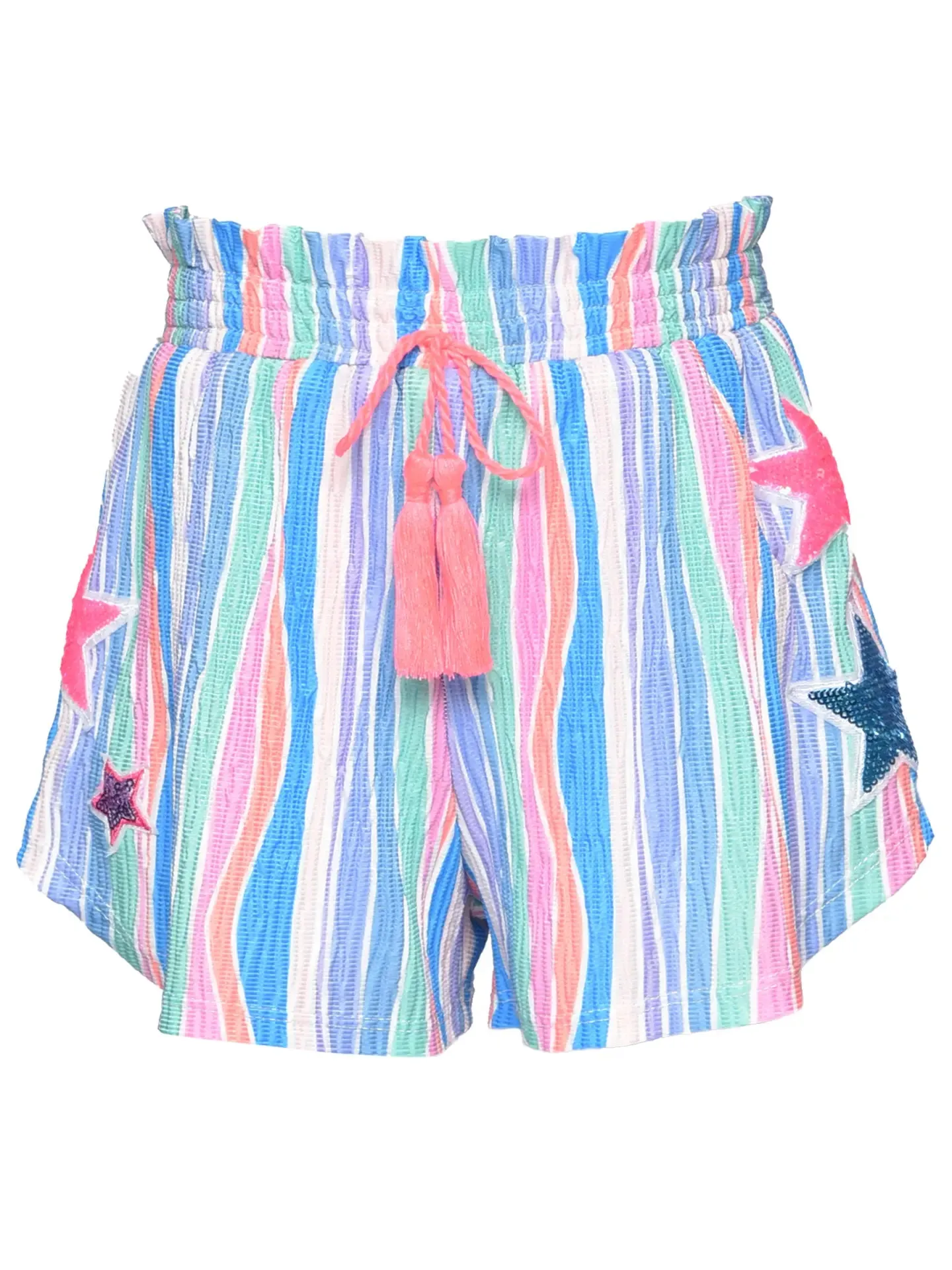 GBY Smocked Shell Tank & Striped Star Short Set