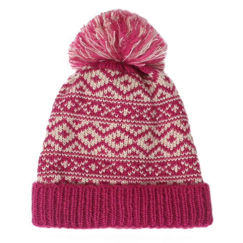 Ghelter Winter Knitted Pompom Beanie