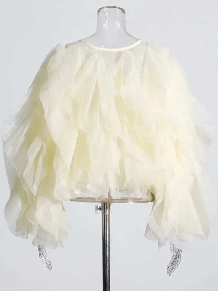 Giving You Everything Ruffle Blouse