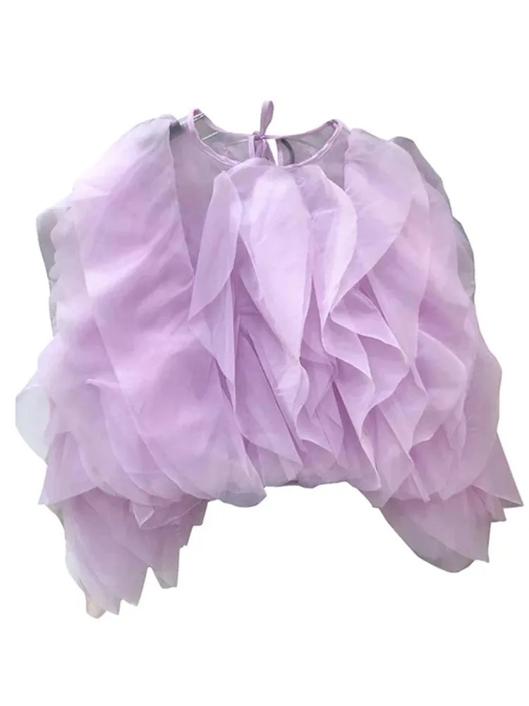 Giving You Everything Ruffle Blouse