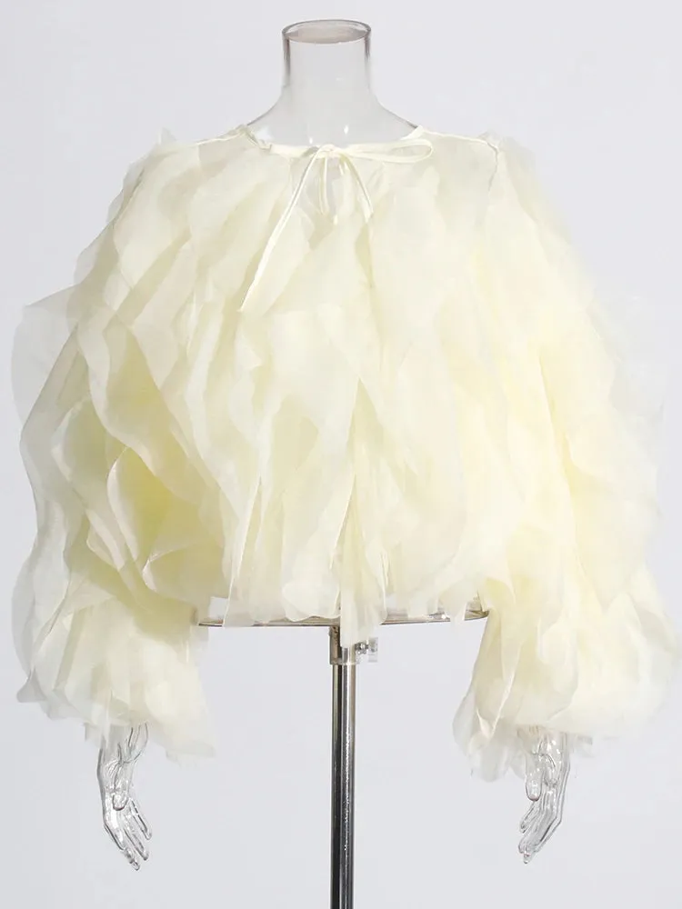 Giving You Everything Ruffle Blouse
