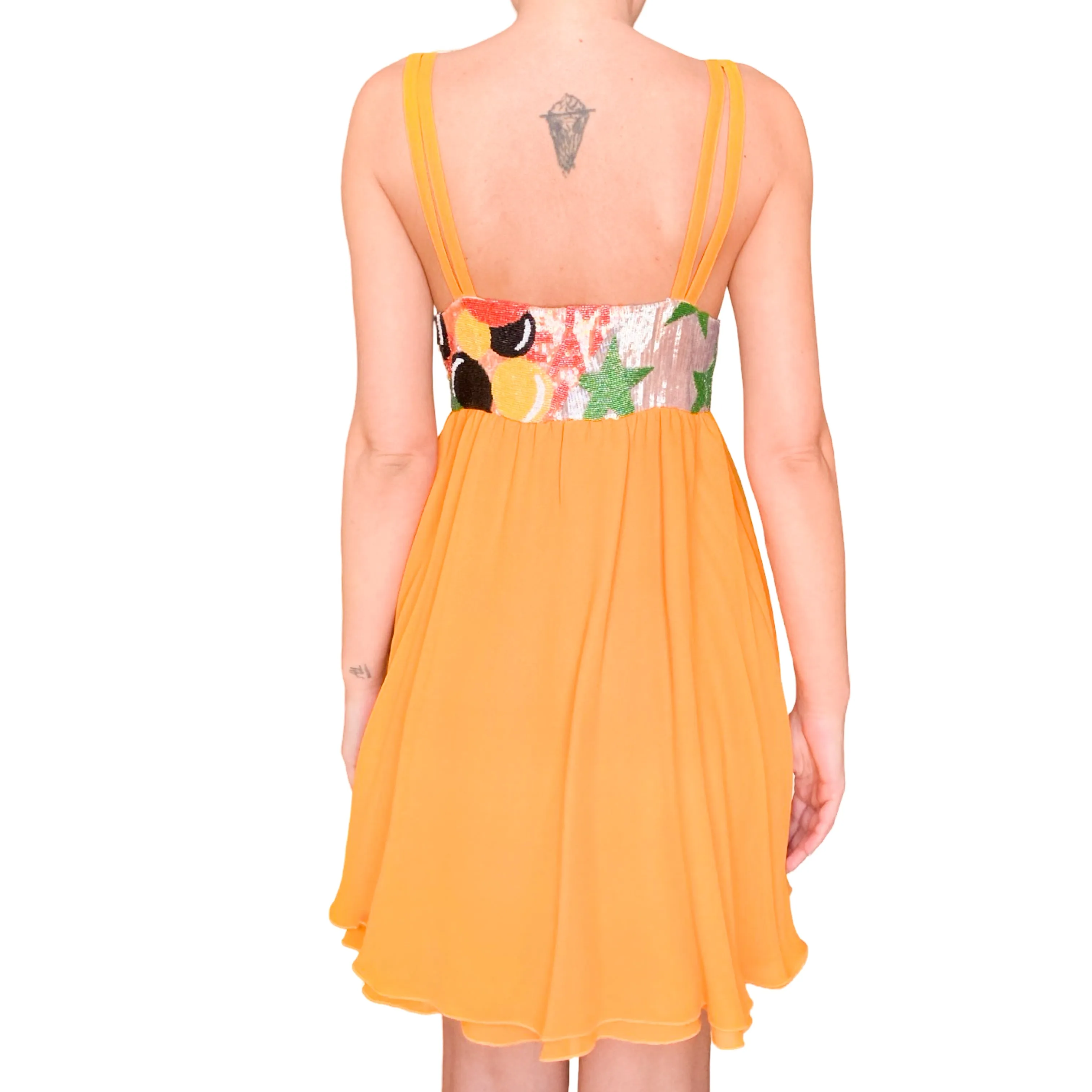 Iceberg S/S 1991 Claudia Schiffer iconic dress
