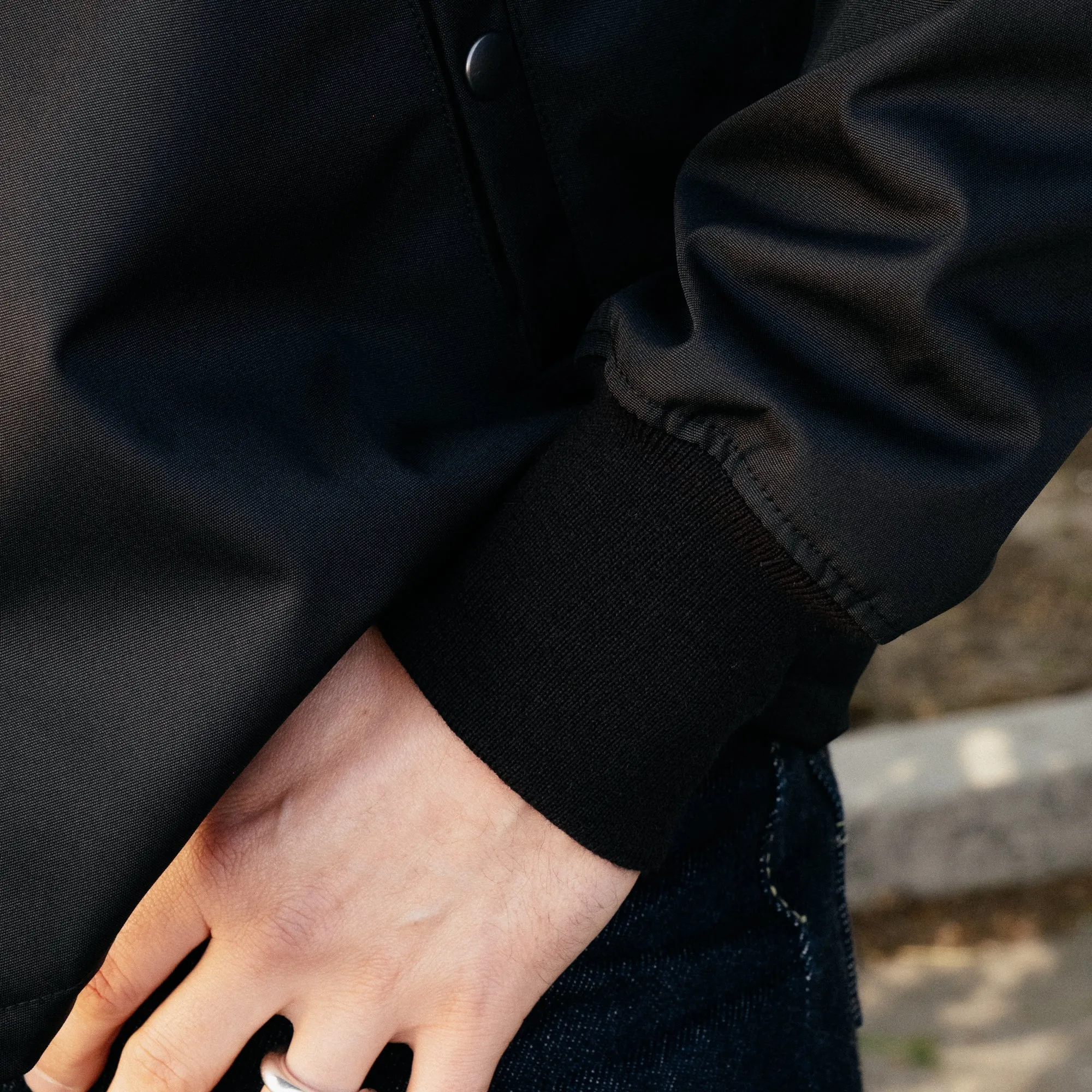 Iron Heart IHJ-131-BLK CORDURA Windbreaker Black