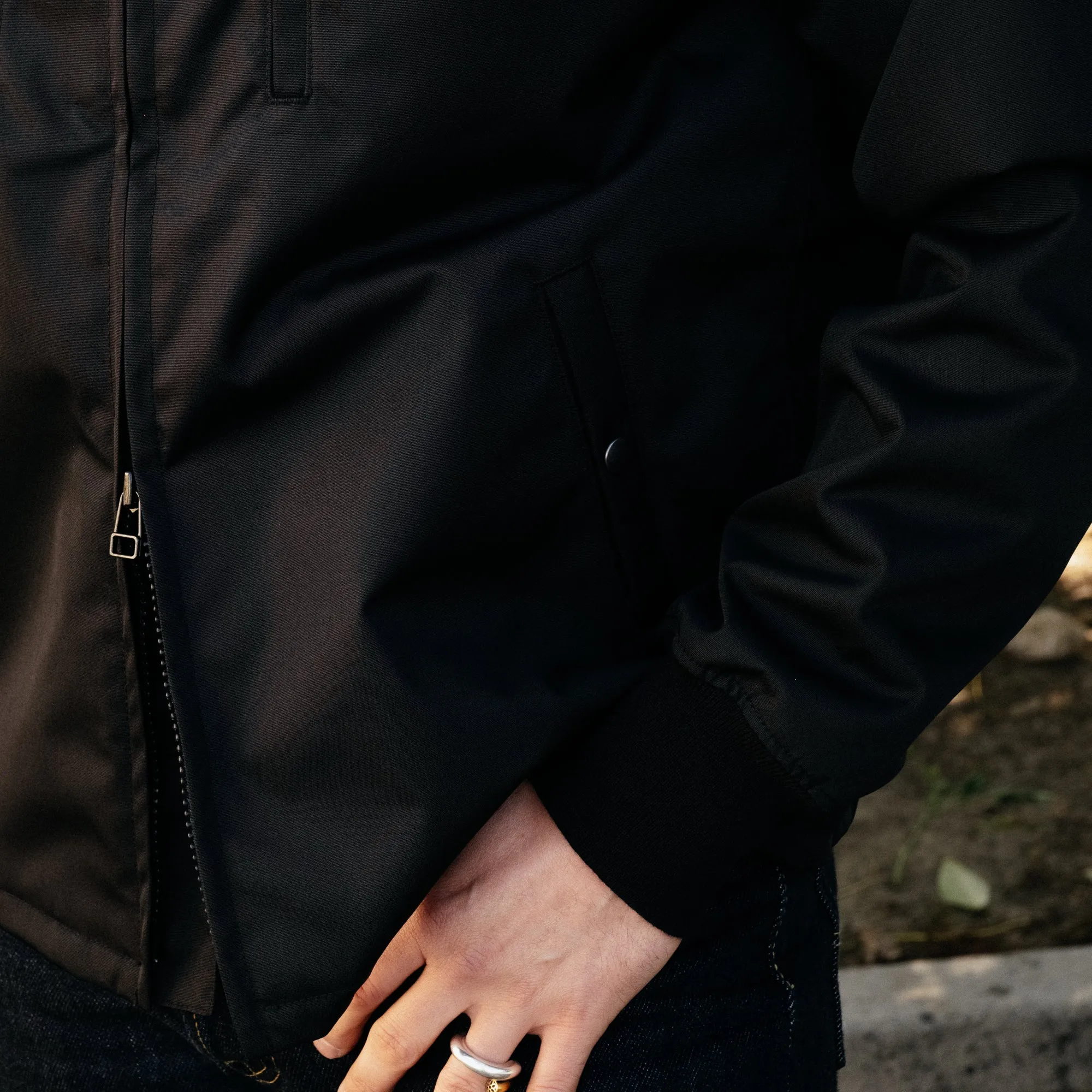Iron Heart IHJ-131-BLK CORDURA Windbreaker Black