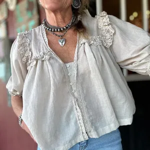 Lace Detail Top