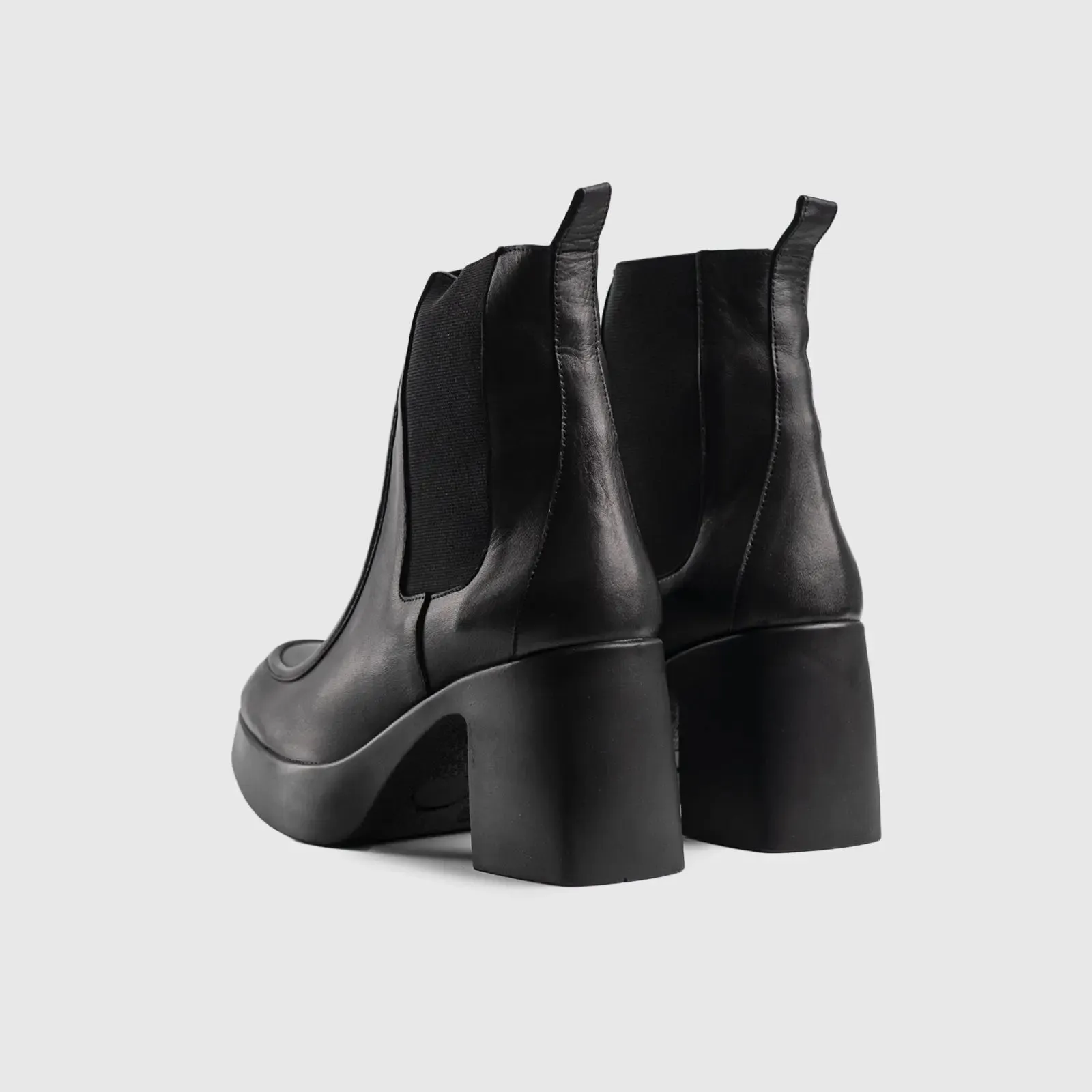 Leather Ankle Boots 11509