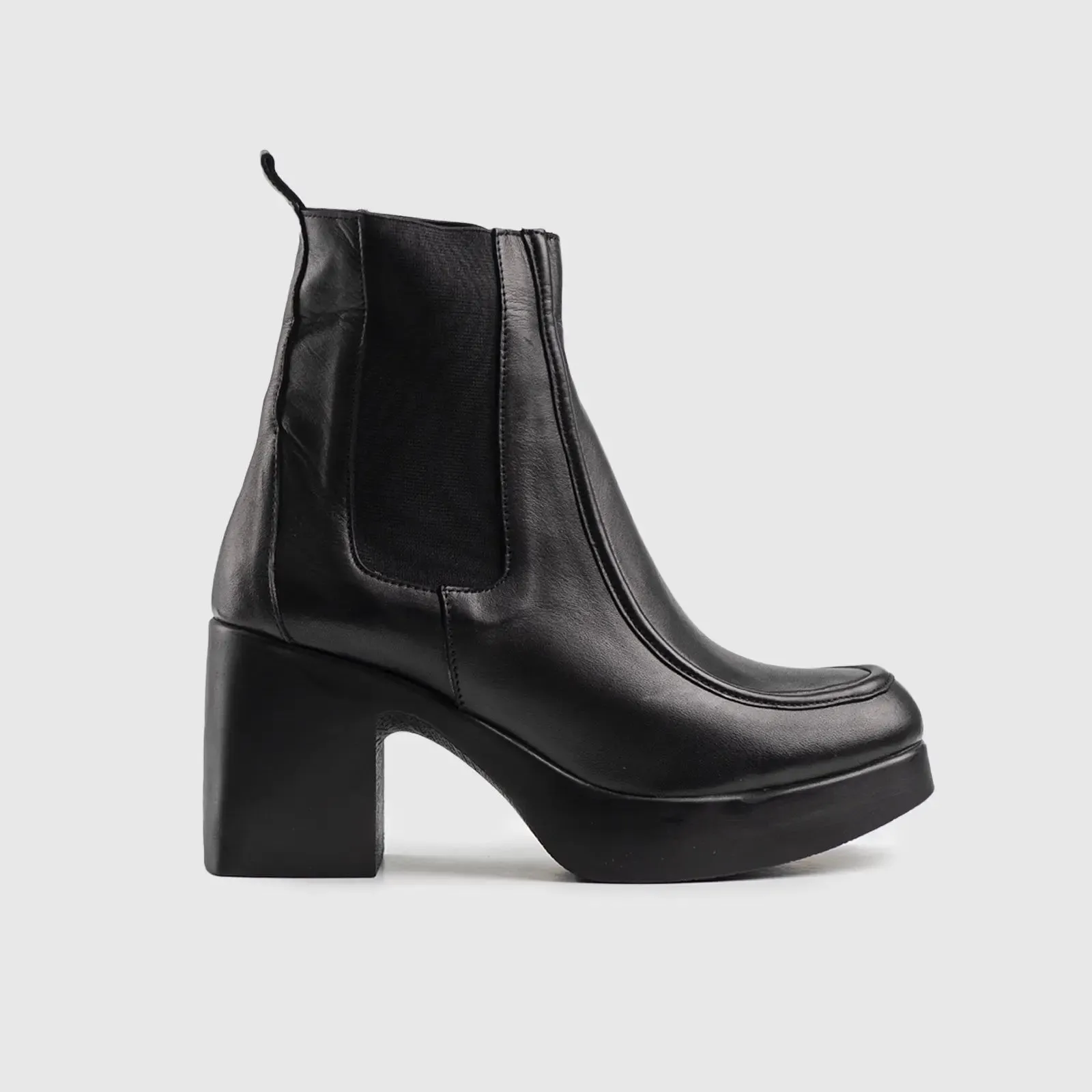 Leather Ankle Boots 11509